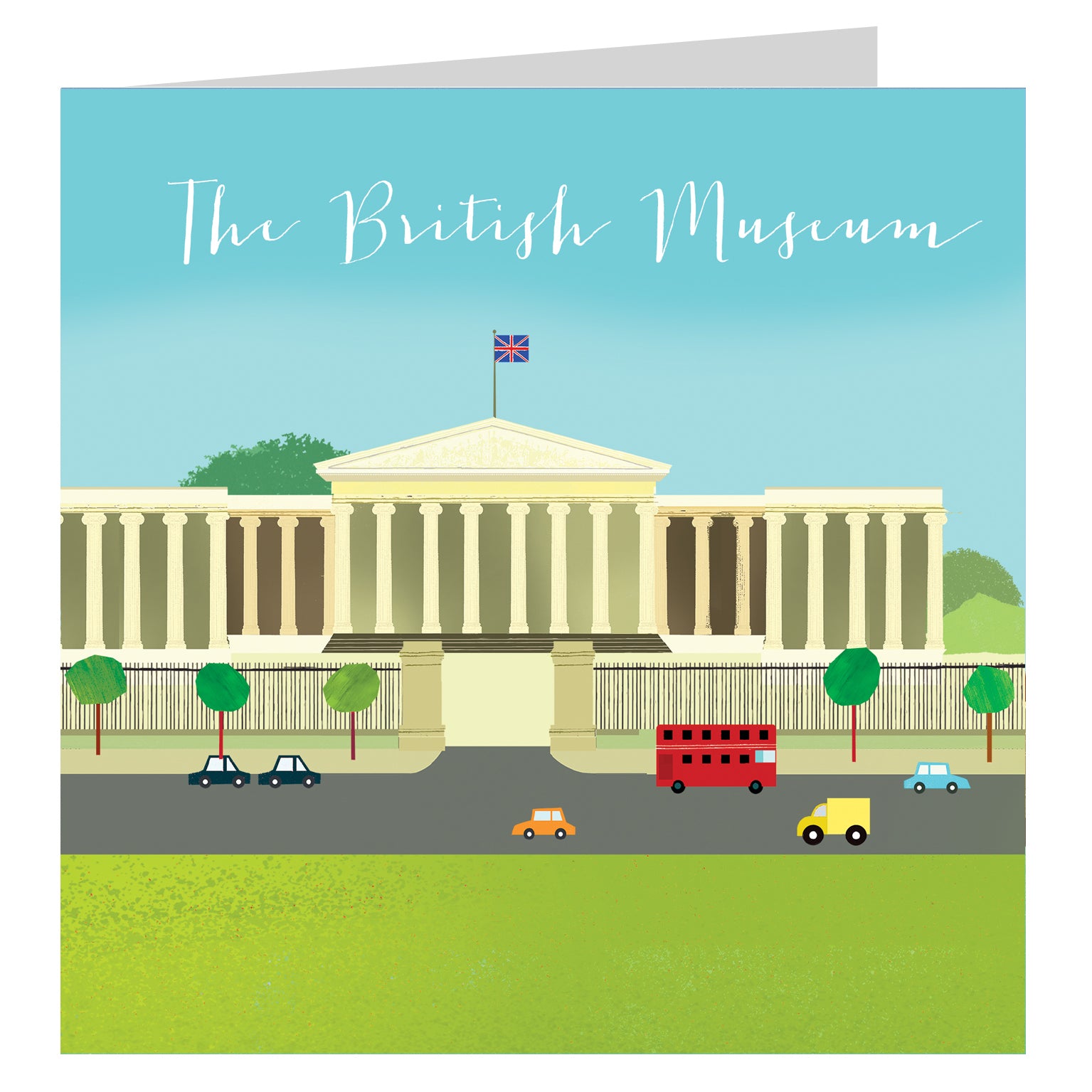 NT16 The British Museum greetings card