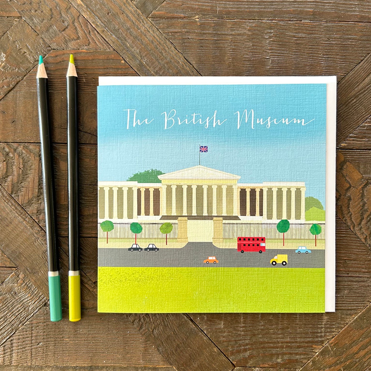 NT16 The British Museum greetings card