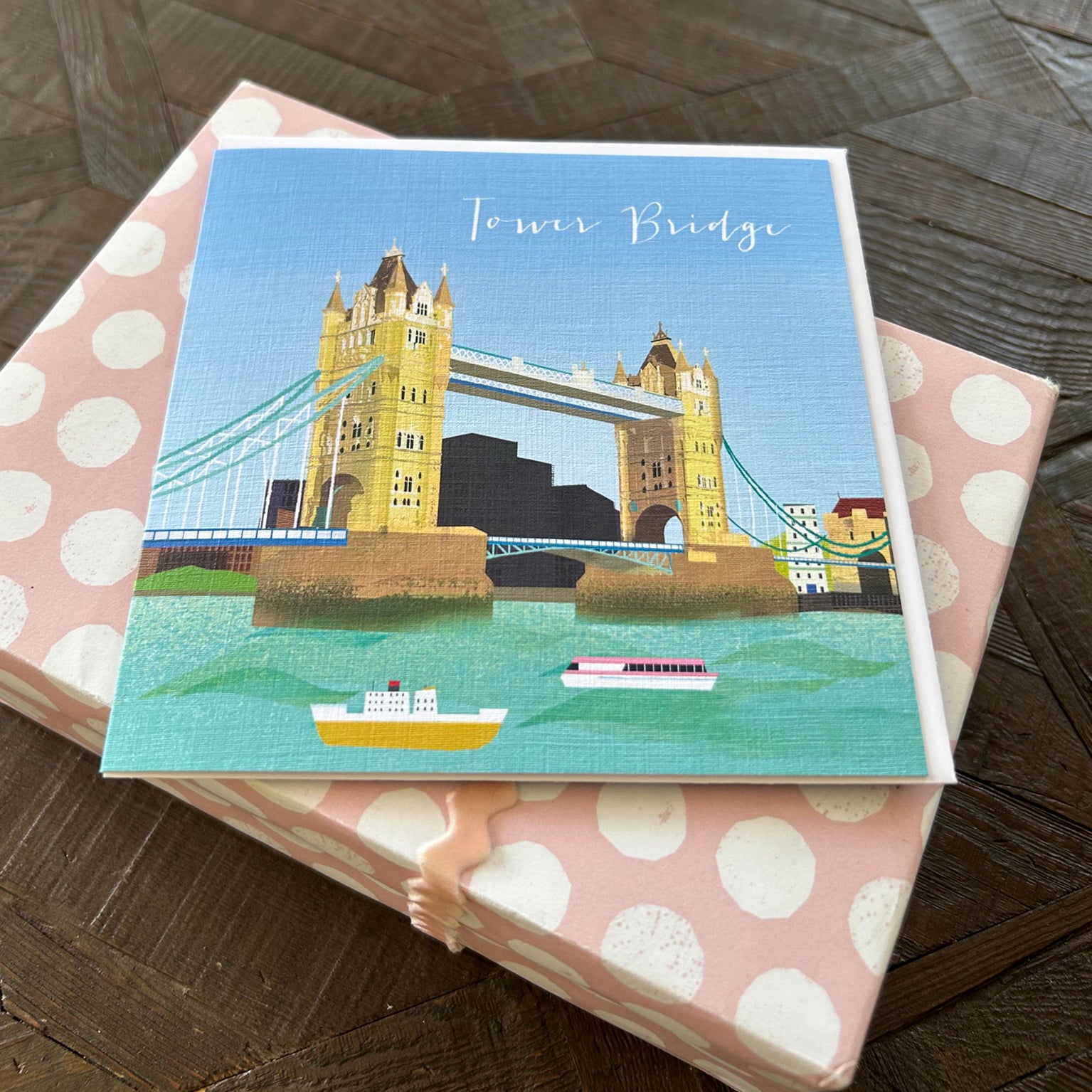 NT18 Tower Bridge greetings card