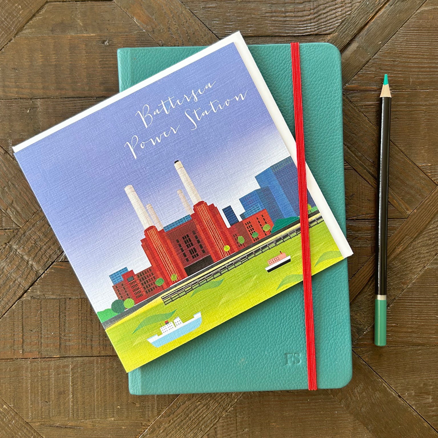 NT19 Battersea Power Station greetings card