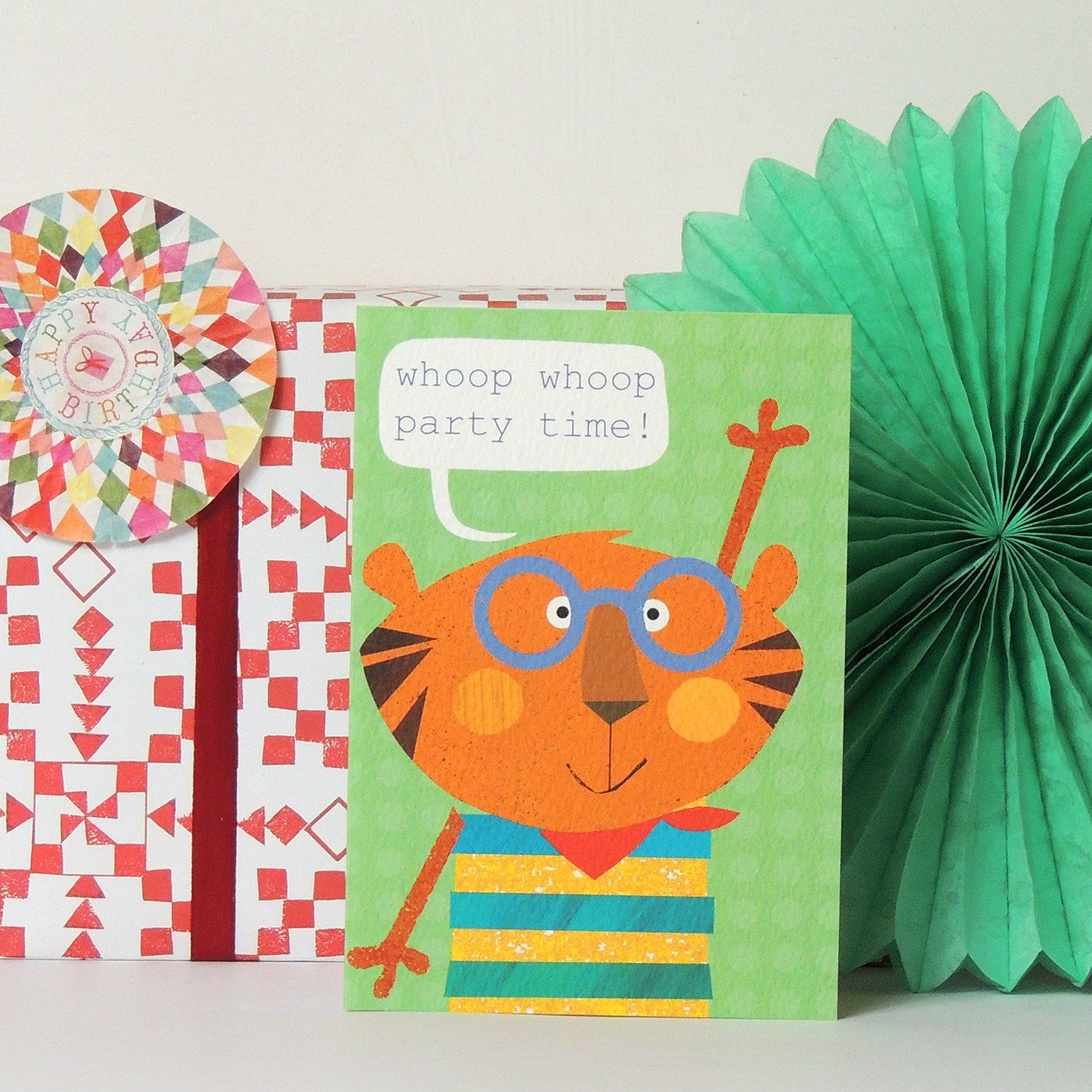 OS17 tiger happy birthday card