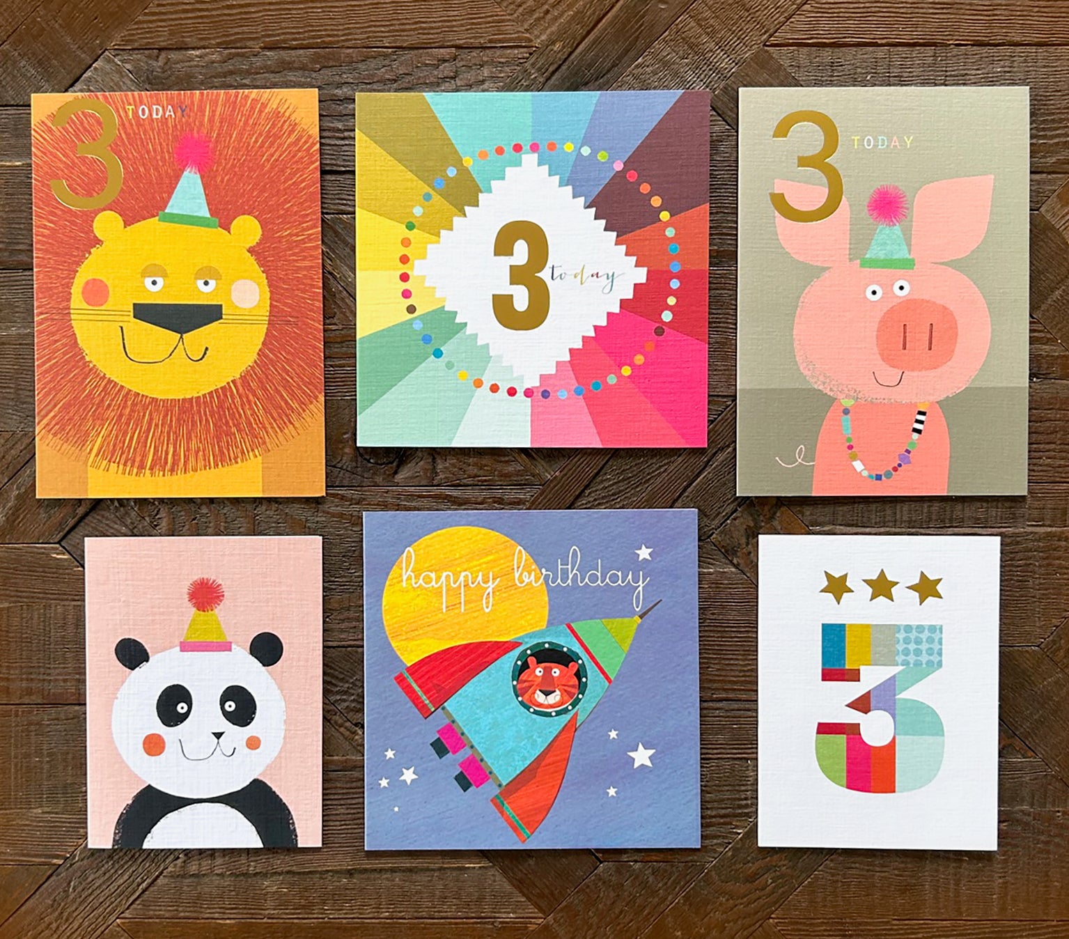 PK03 three year old card pack