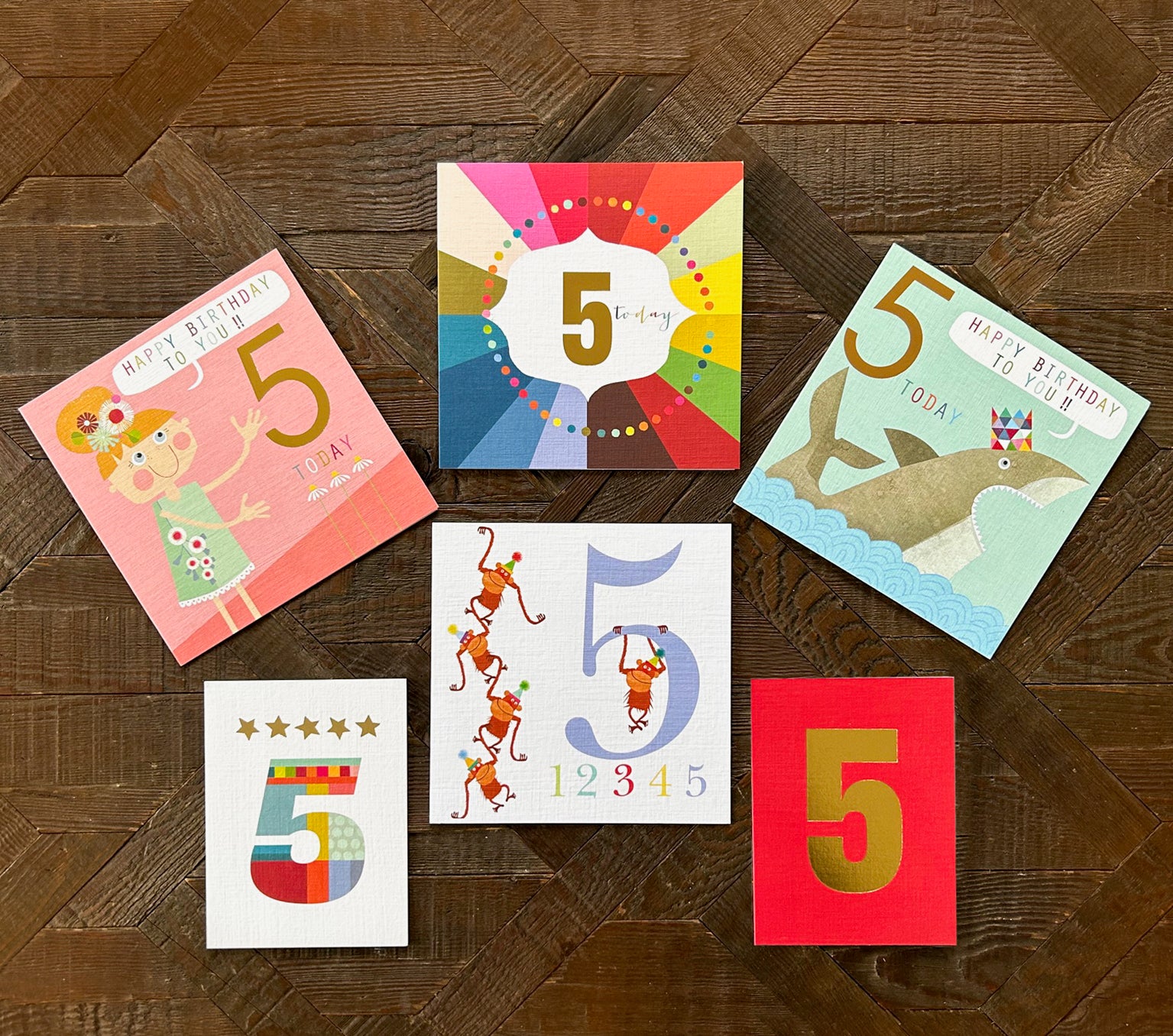 PK05 five year old card pack