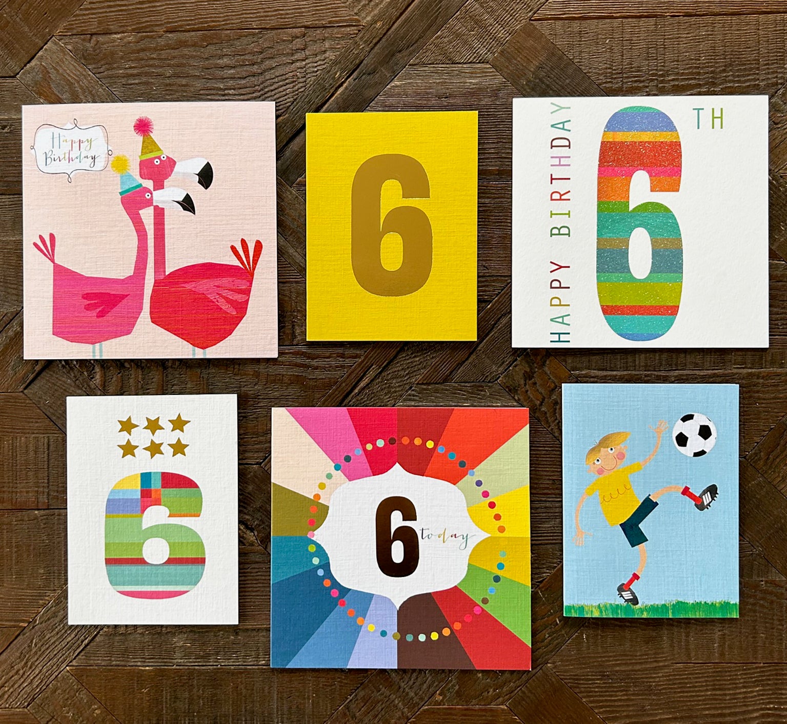 PK06 six year old card pack