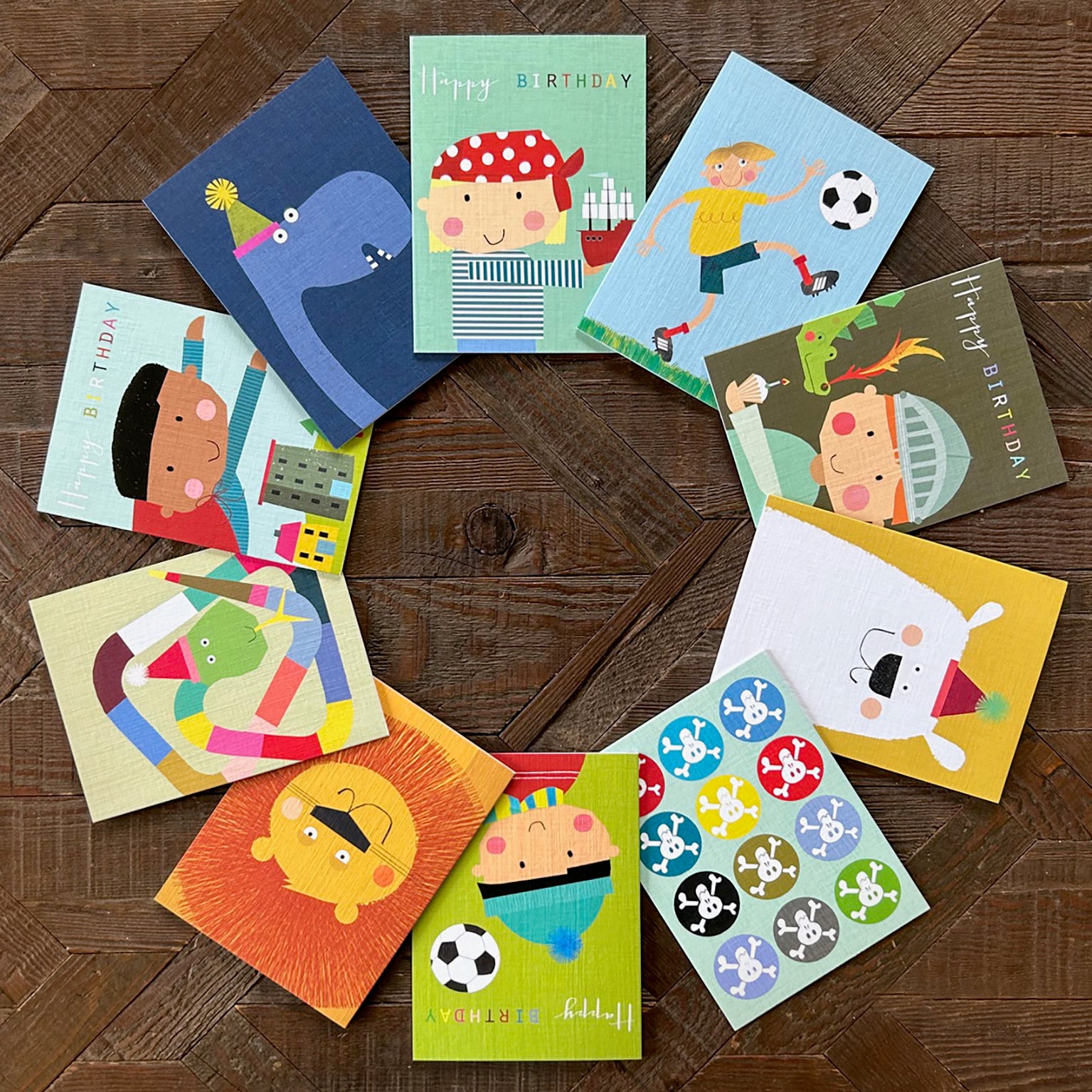 PK20 mini children's card pack