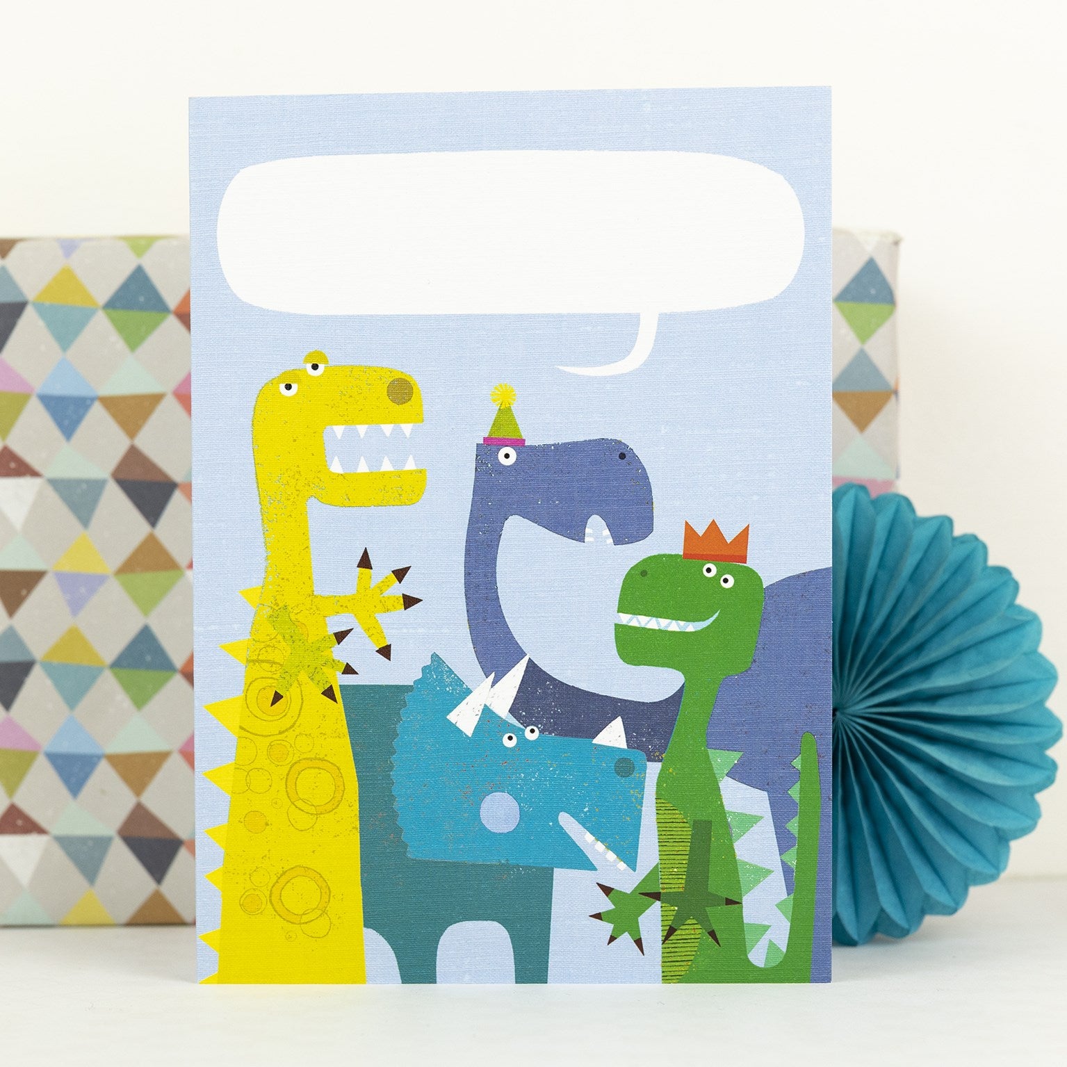 PL05 personalised dinosaurs card