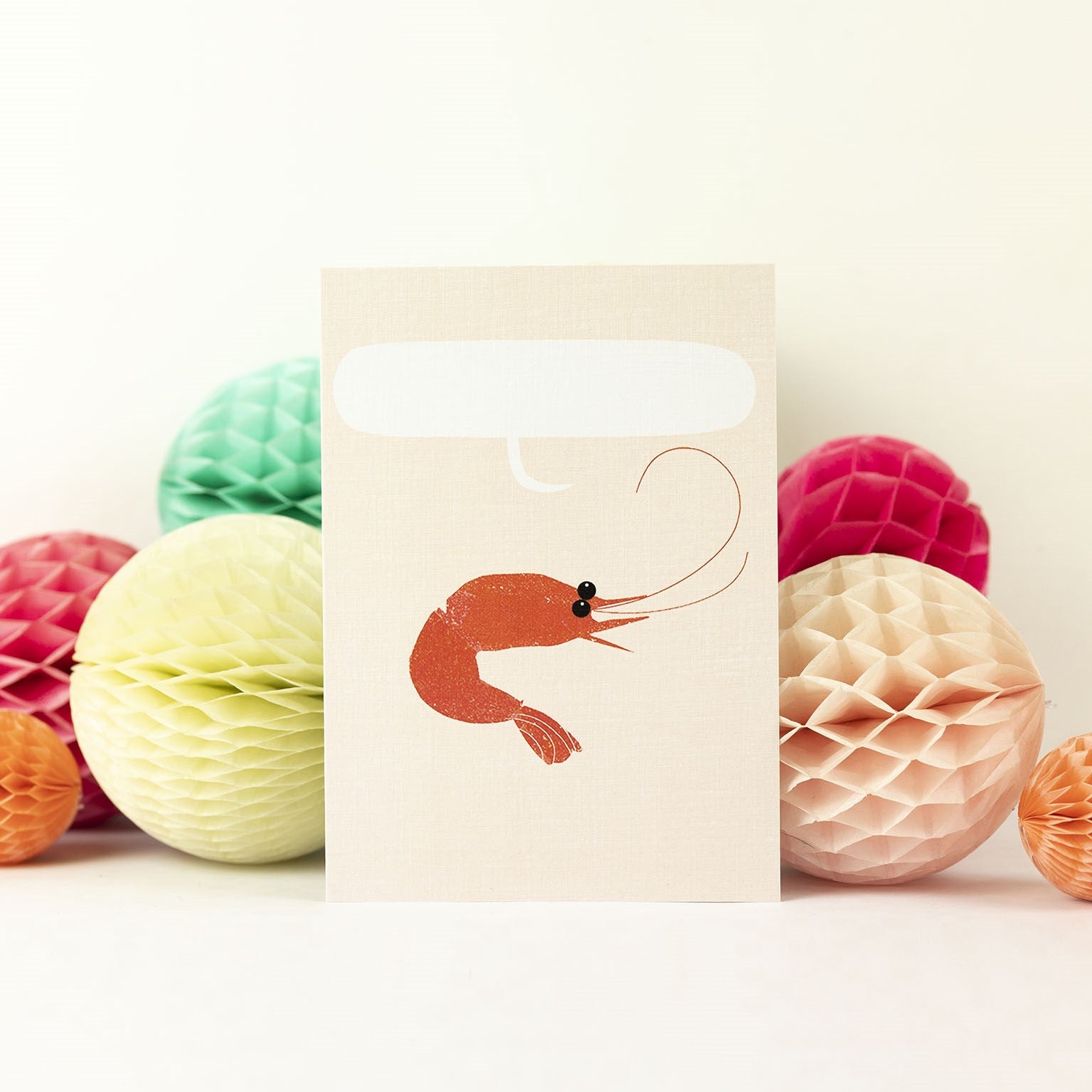PL08 personalised prawn card