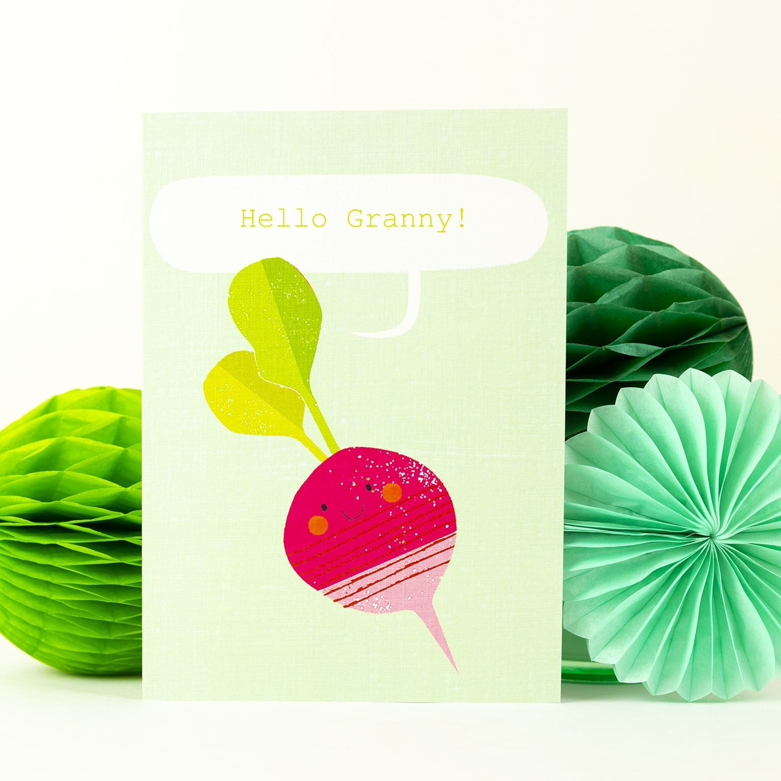 PL17 personalised radish card