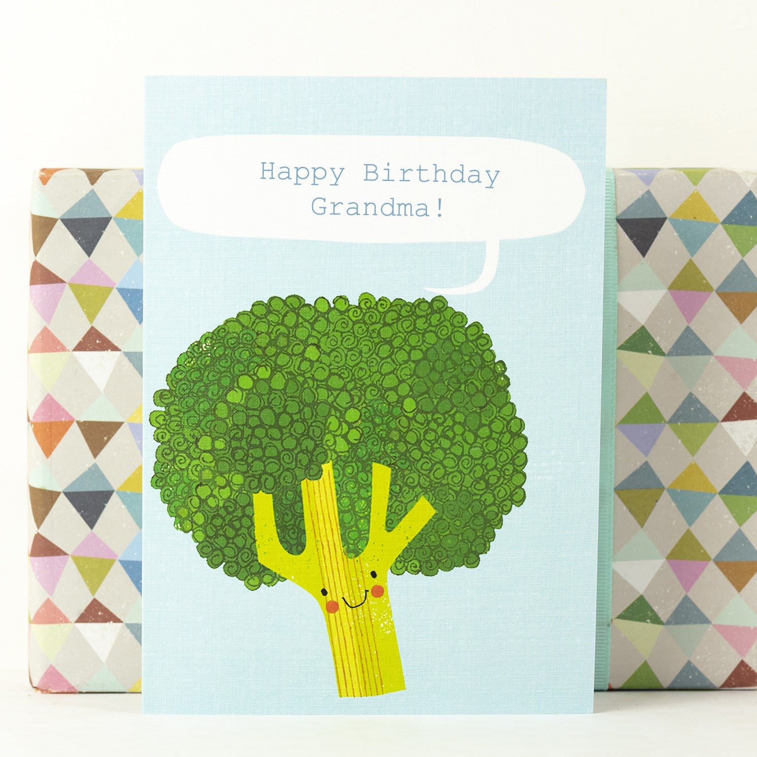 PL15 personalised broccoli card