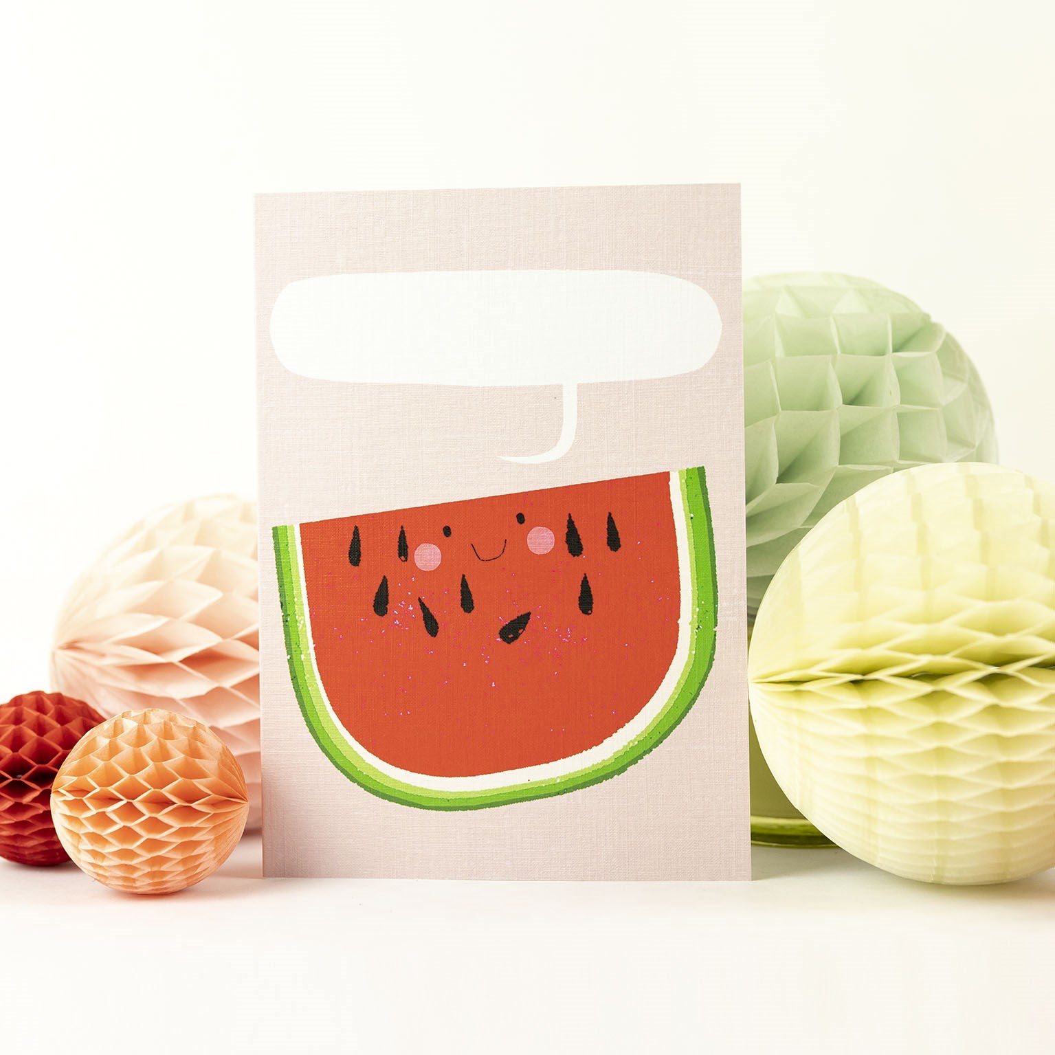 PL21 personalised watermelon card