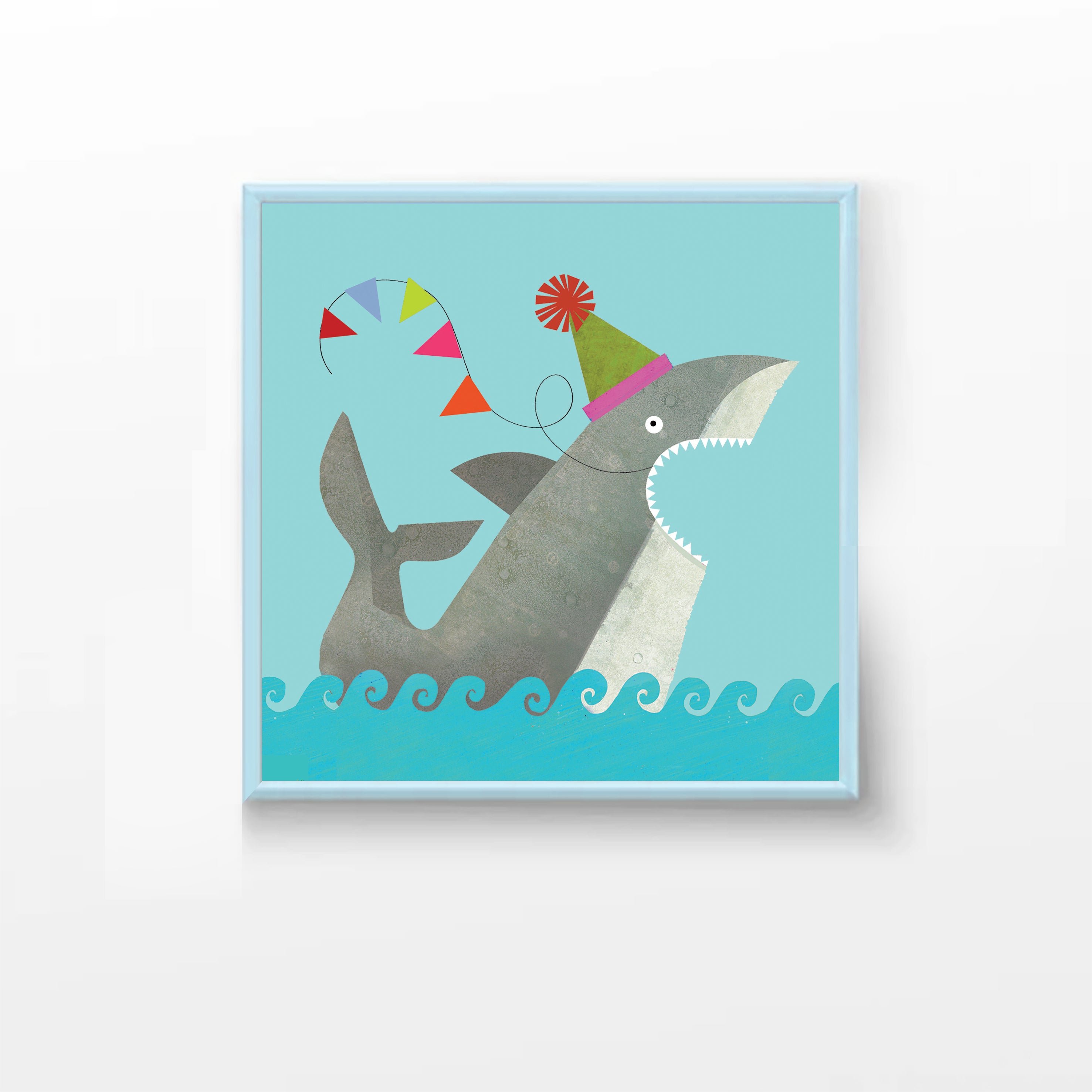 PT11 Party Sharky Art Print
