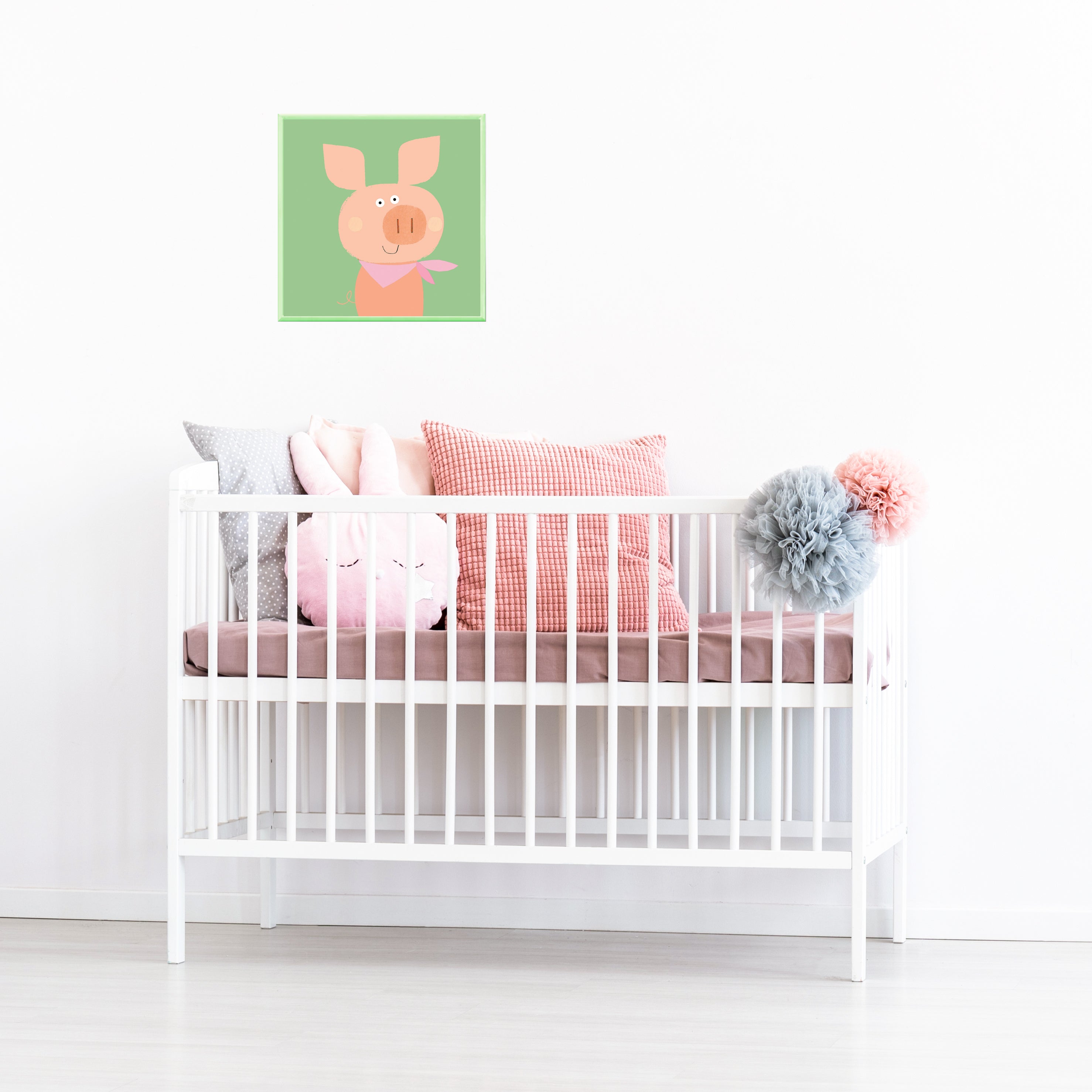 PT21 Pink Piglet Art Print