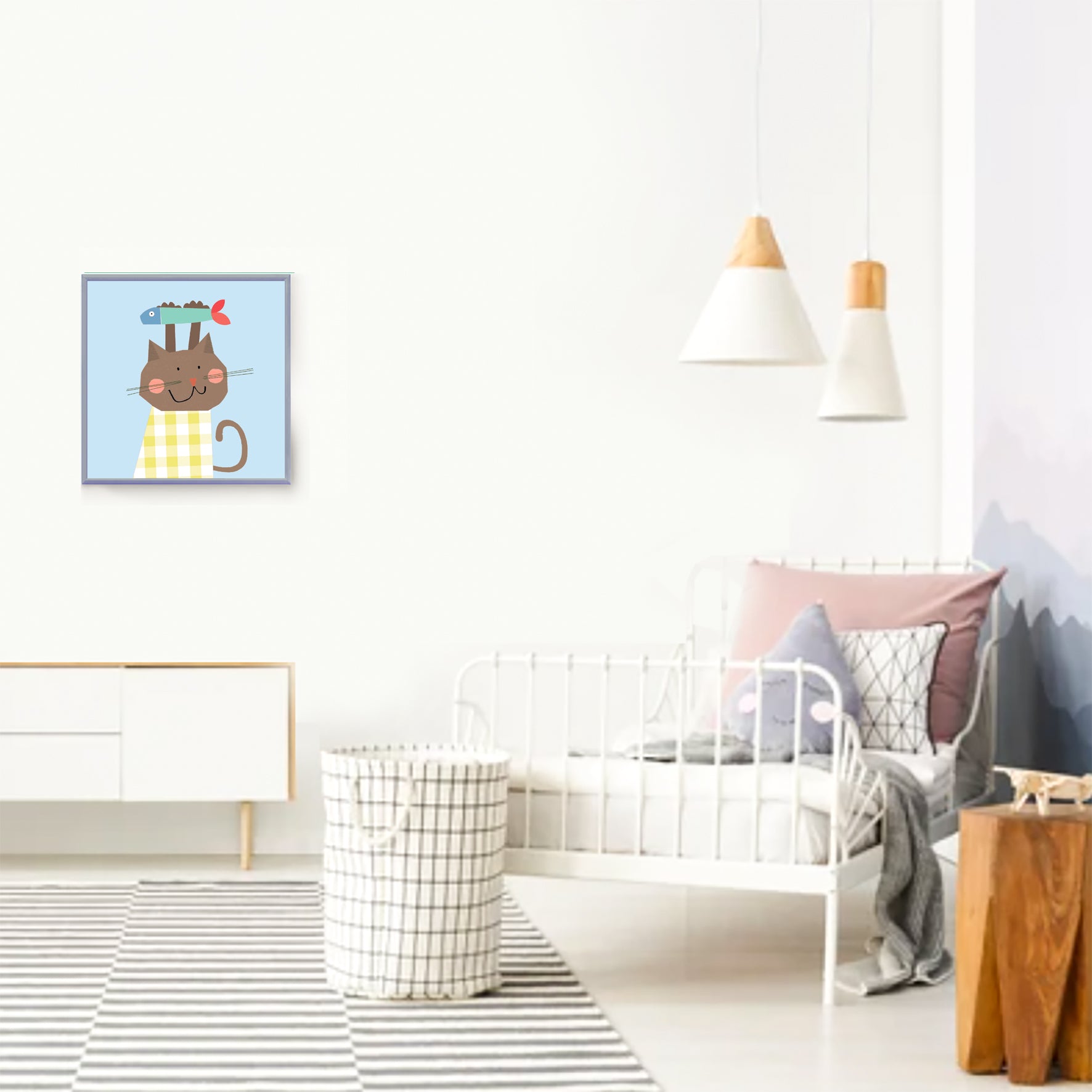 PT61 Happy Cat Art Print