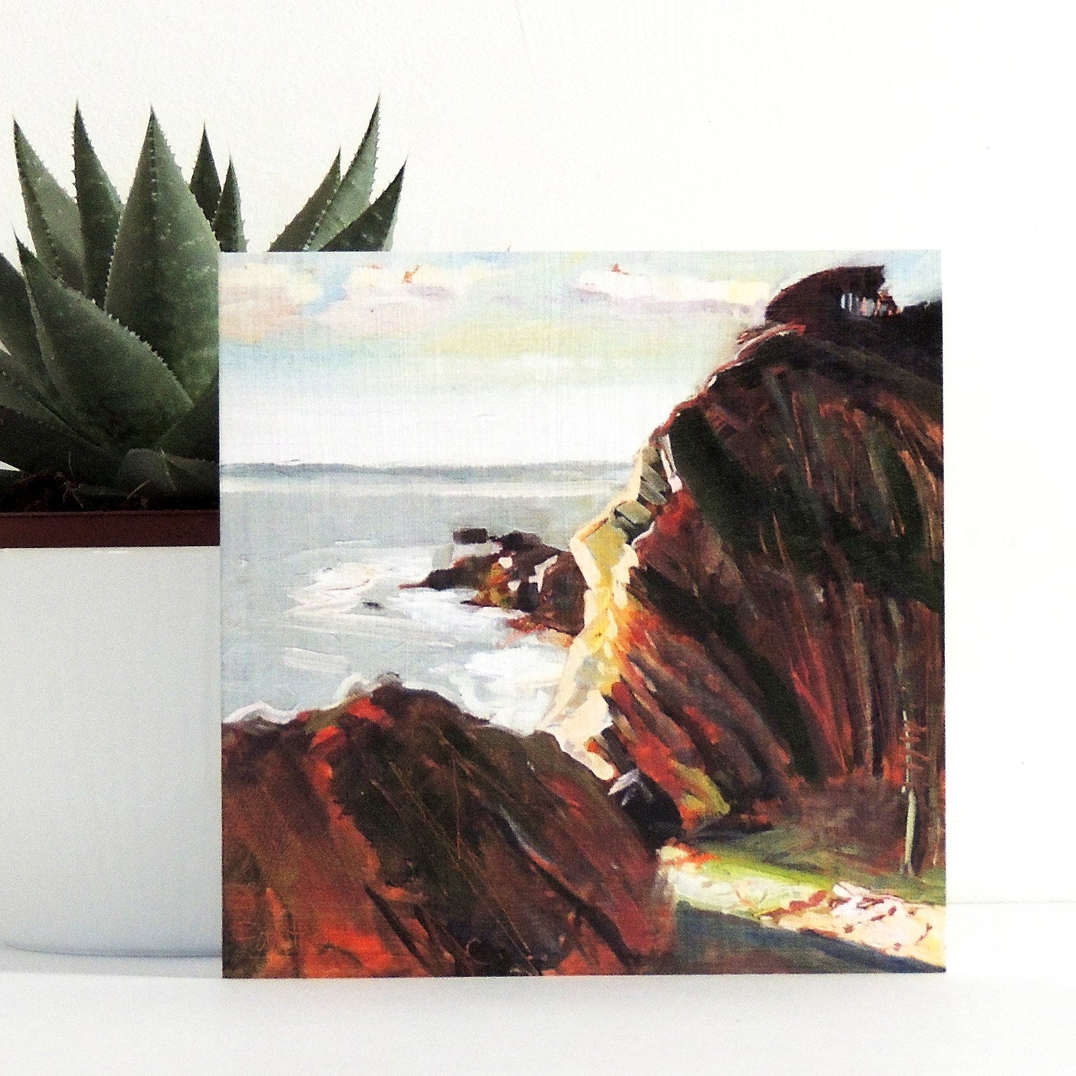 SF02 Stair Hole, Dorset greetings card