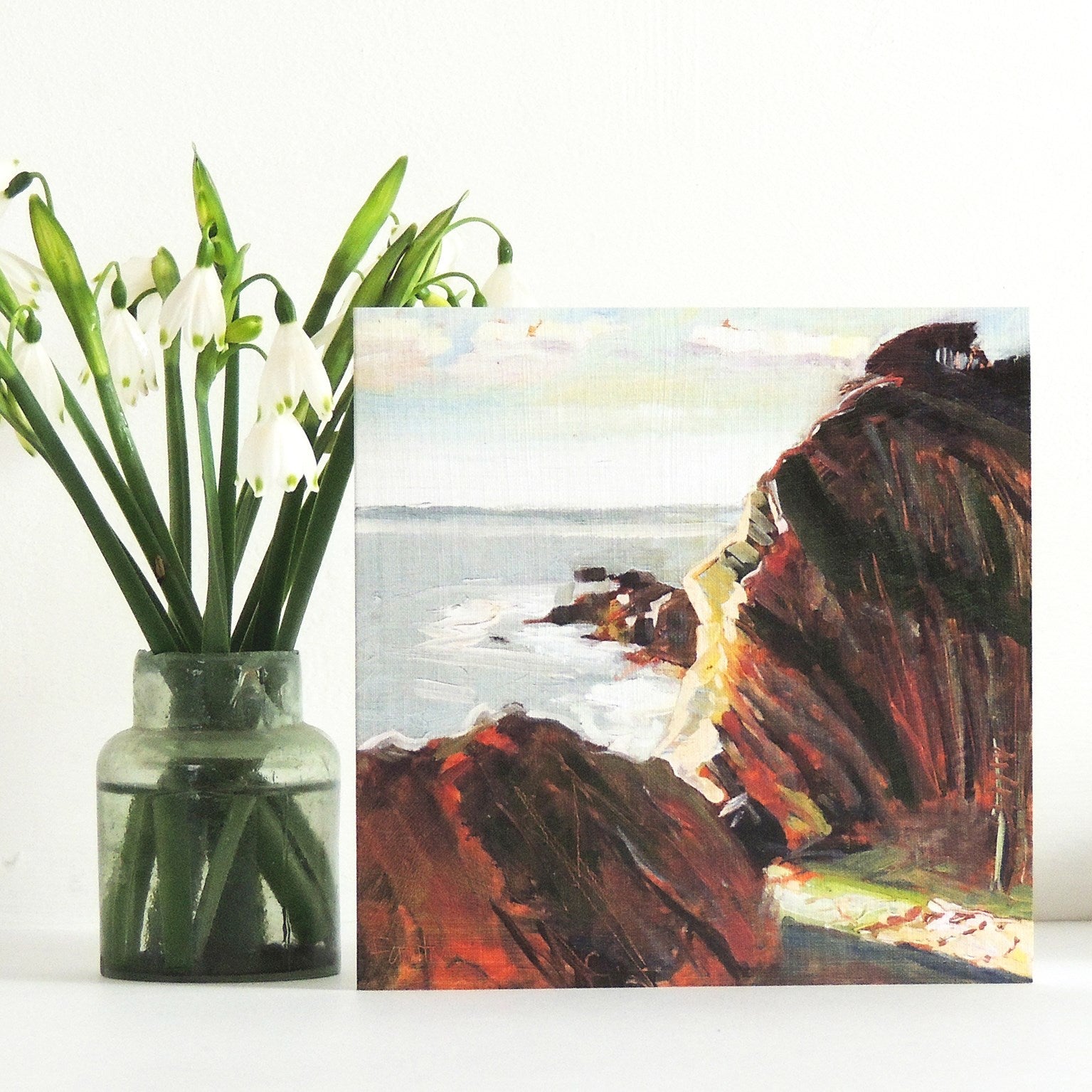 SF02 Stair Hole, Dorset greetings card