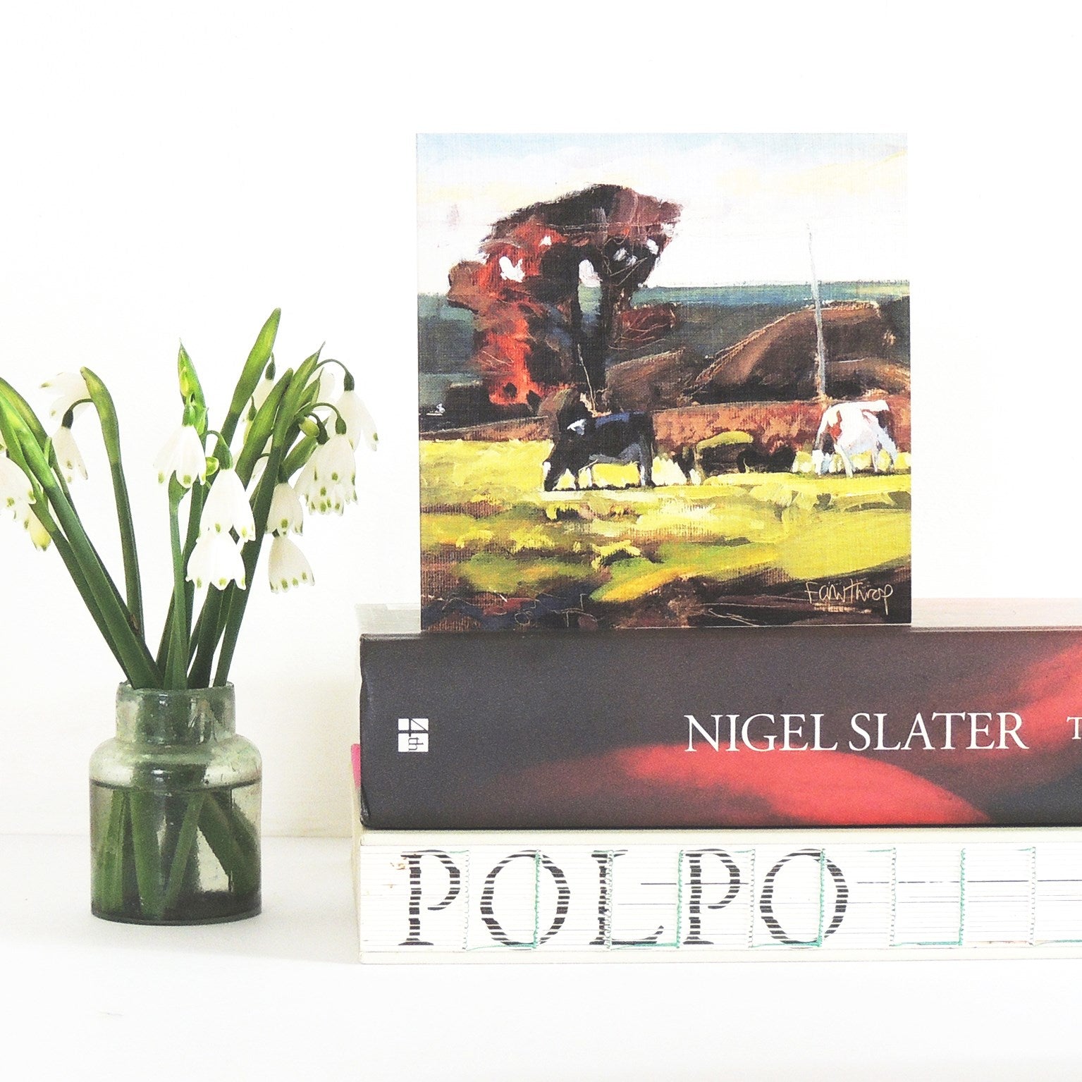 SF07 Blackmore Vale cows, Dorset greetings card