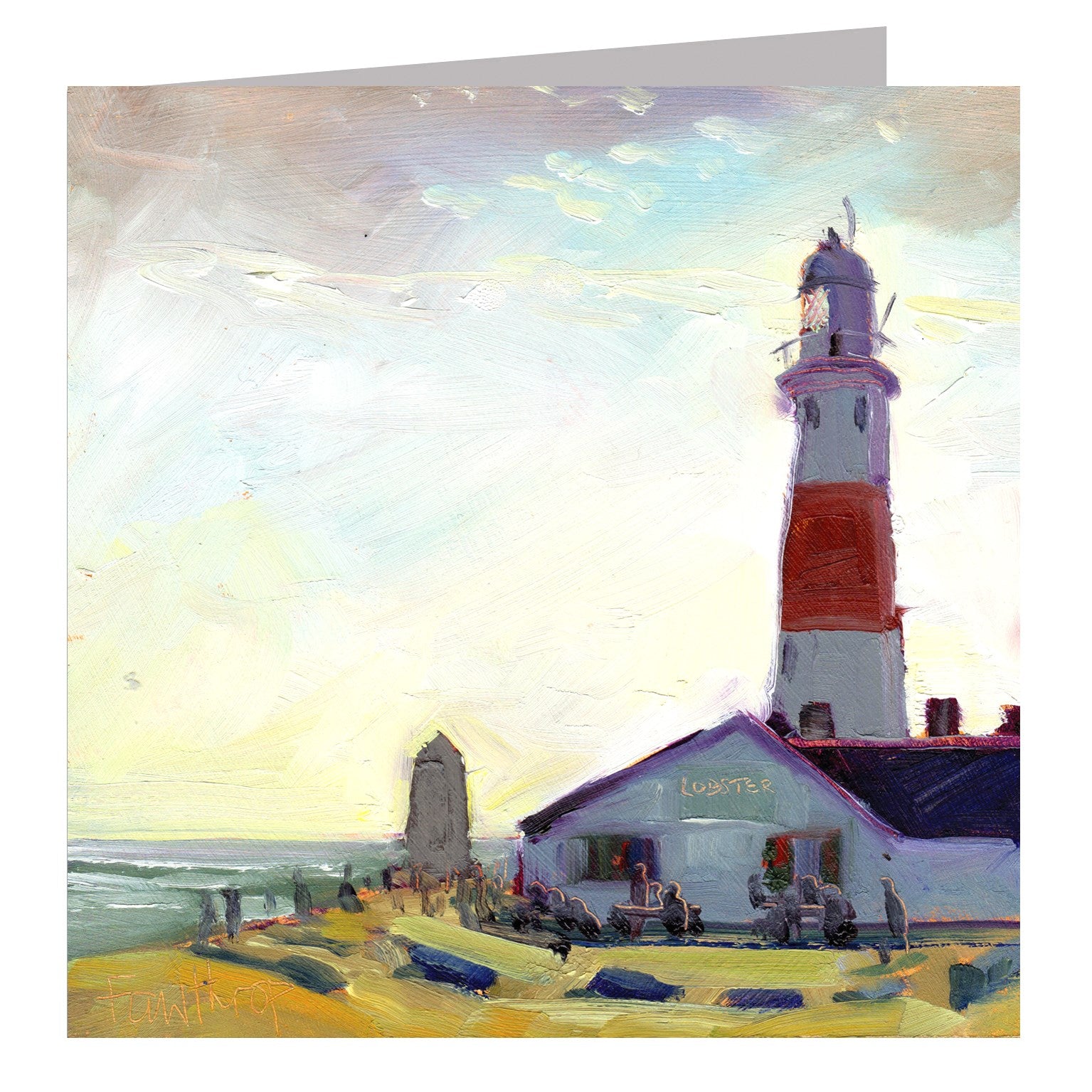 SF08 Portland Bill, Dorset greetings card