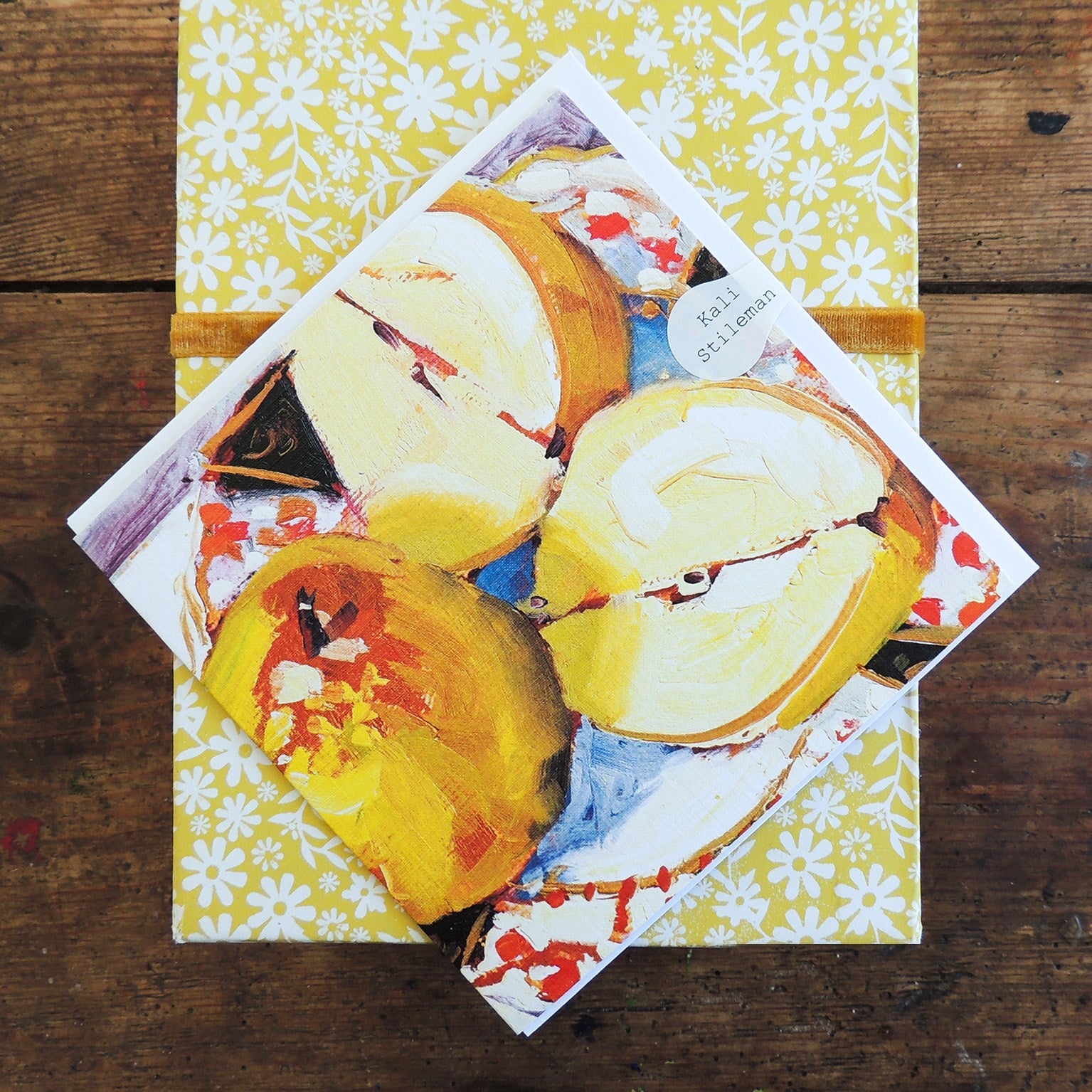 SF09 pears greetings card