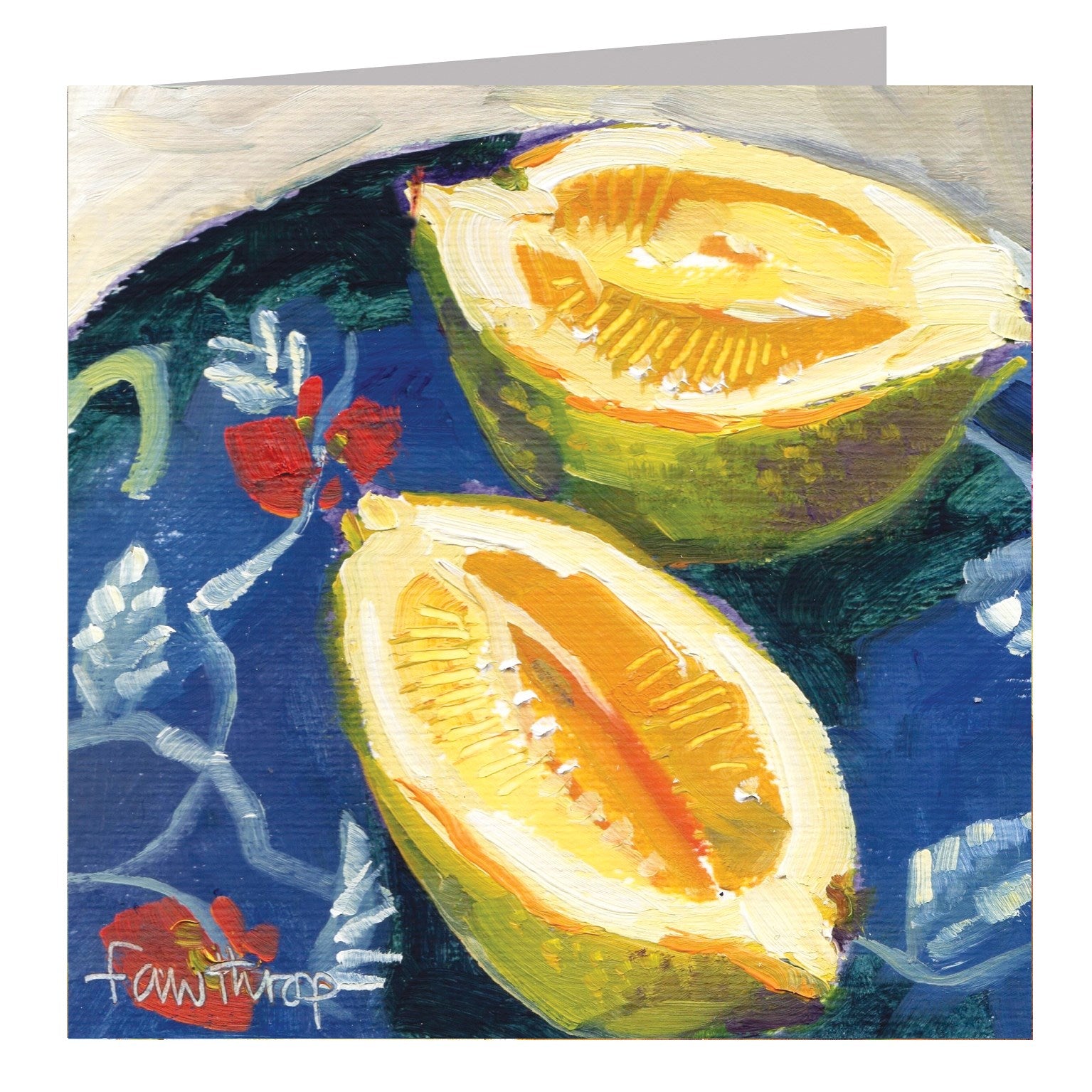 SF12 lemons greetings card