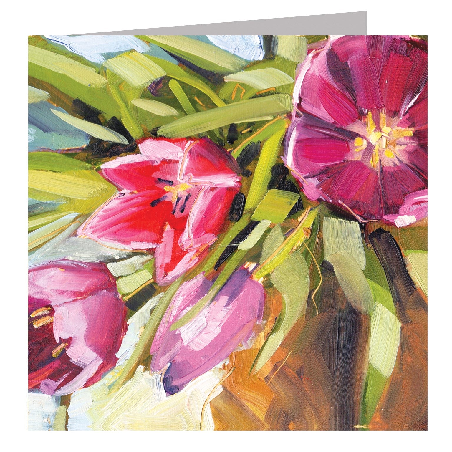 SF13 tulips greetings card