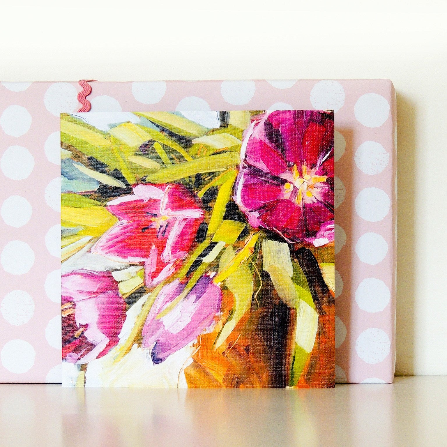 SF13 tulips greetings card