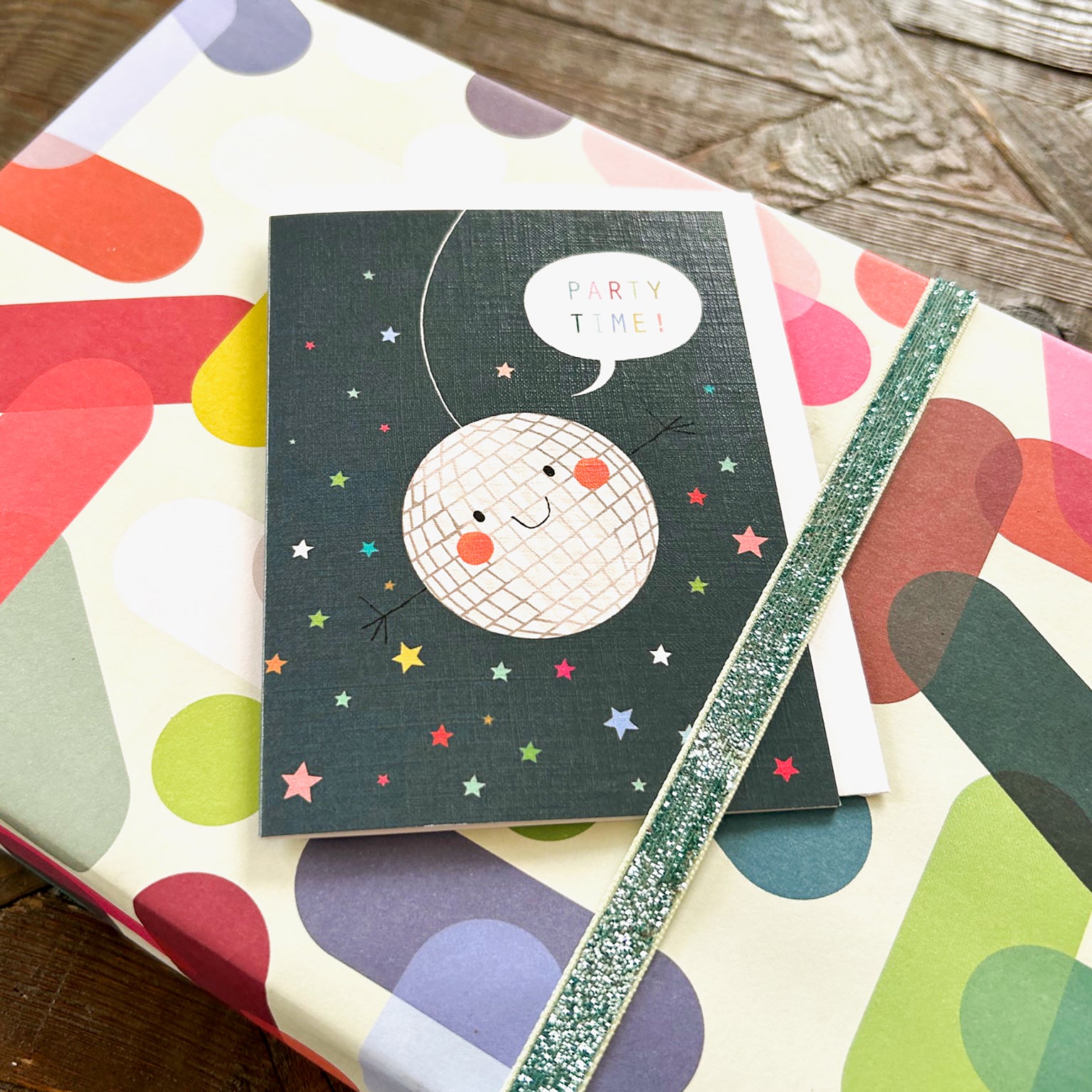 SM88 mini disco ball card