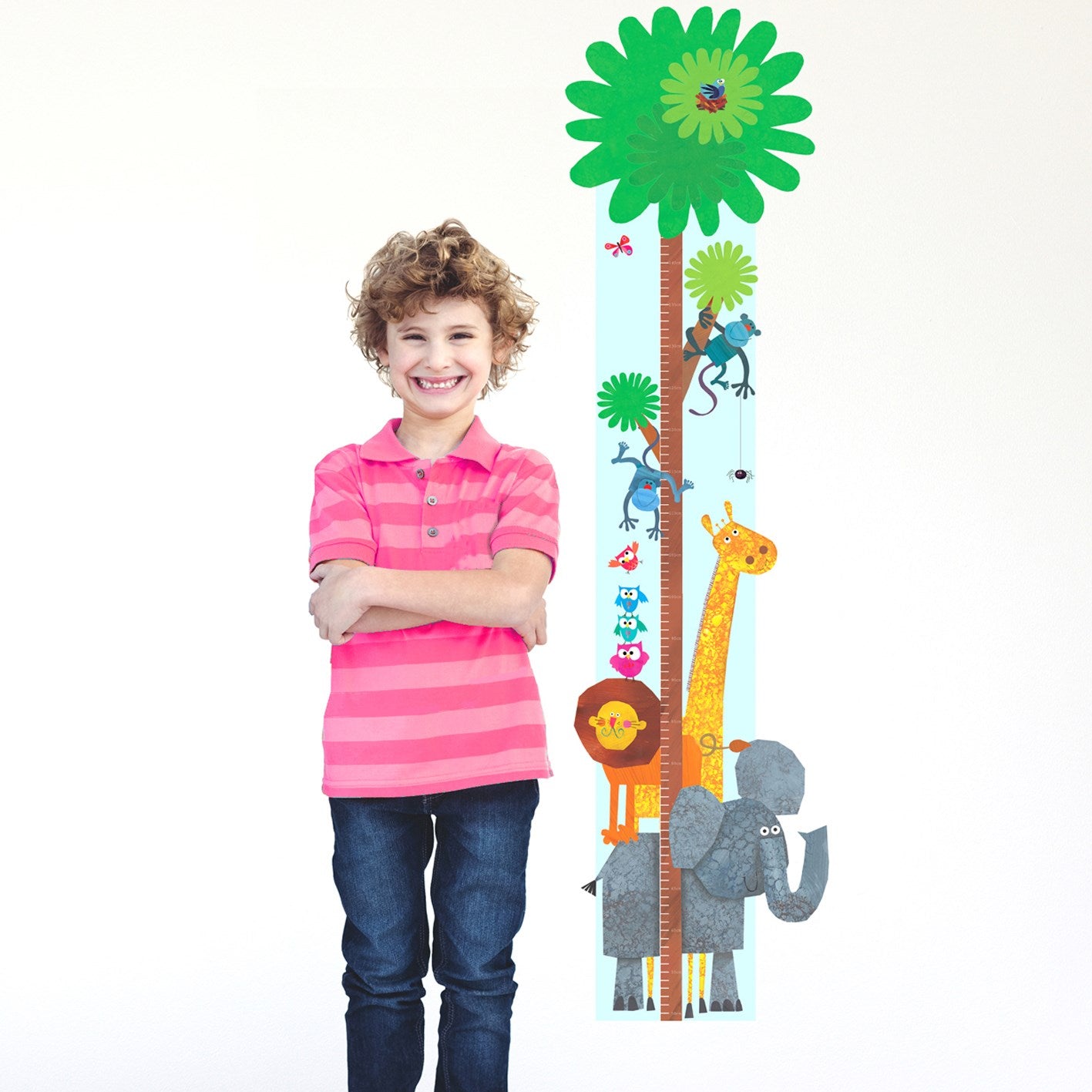 ST08 personalised jungle height chart