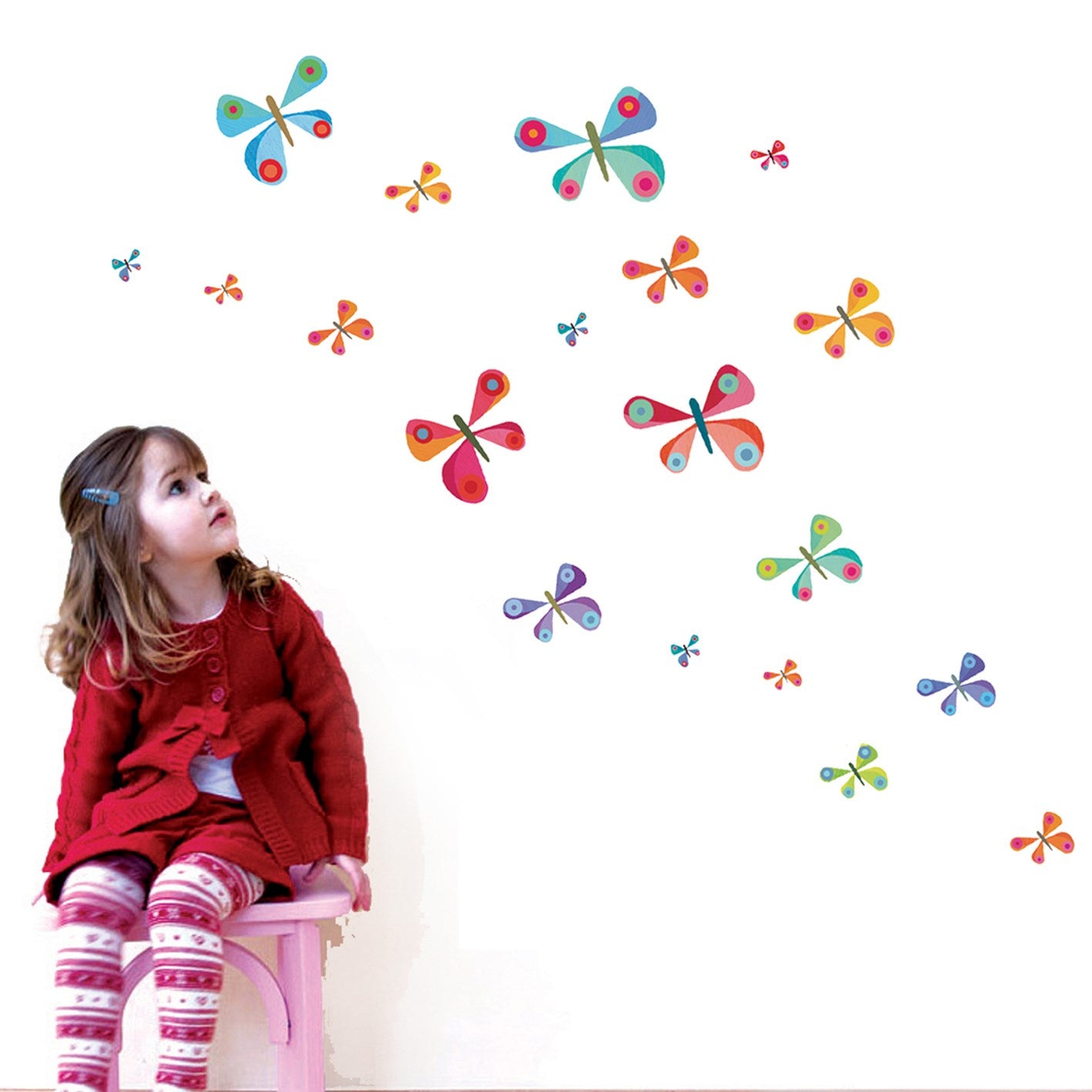 ST18 butterfly wall stickers
