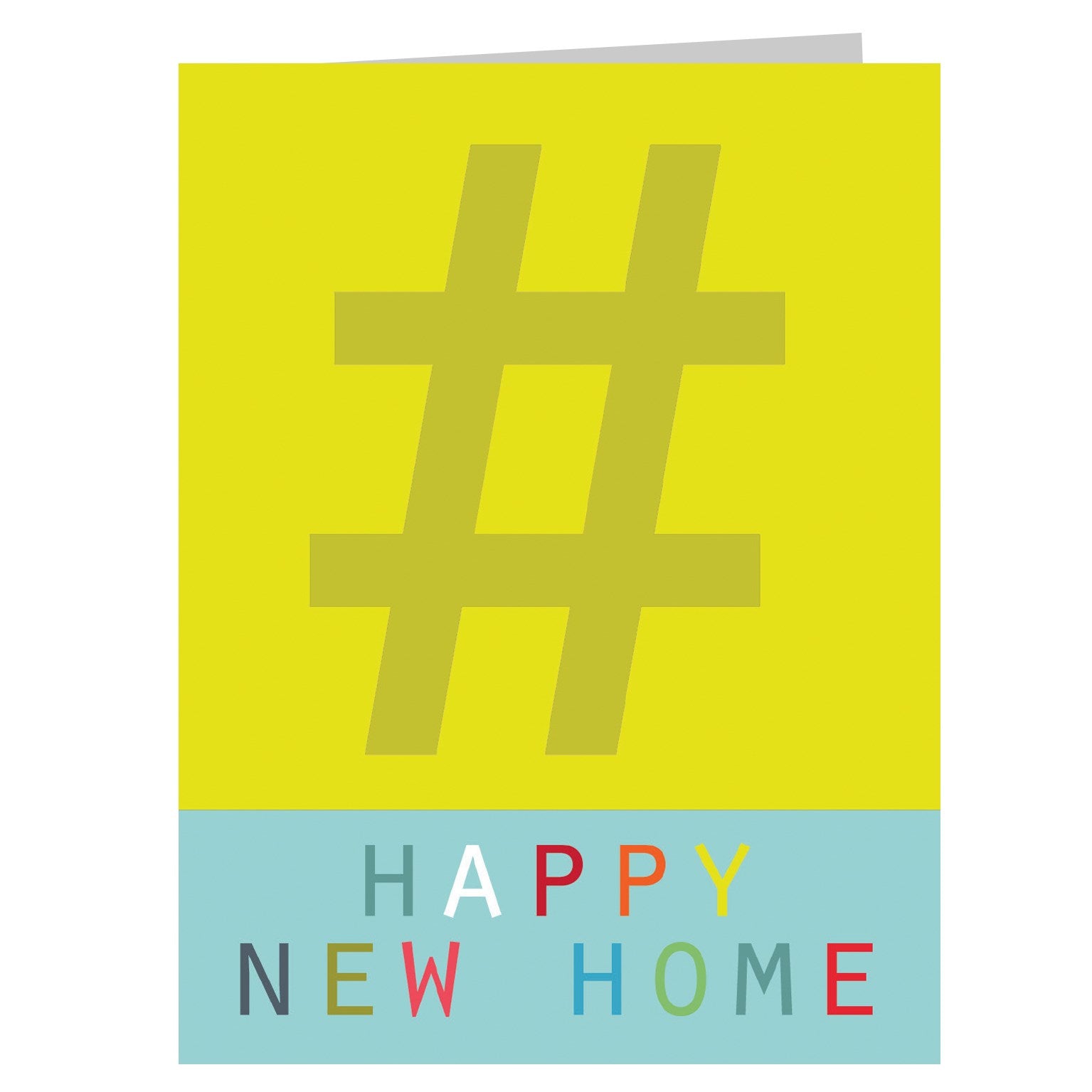 STW15 mini hashtag happy new home card