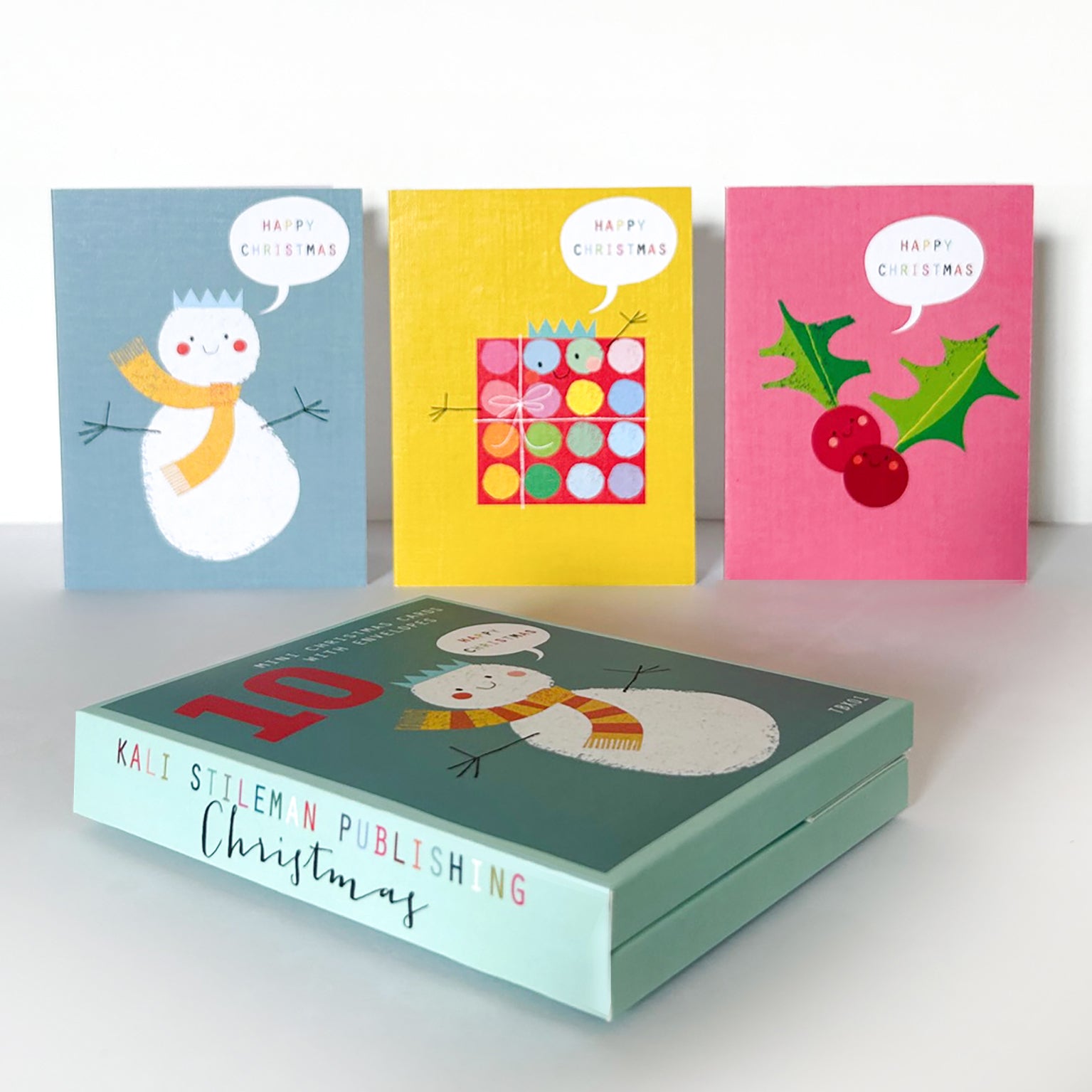 TBX01 mixed mini Christmas card box