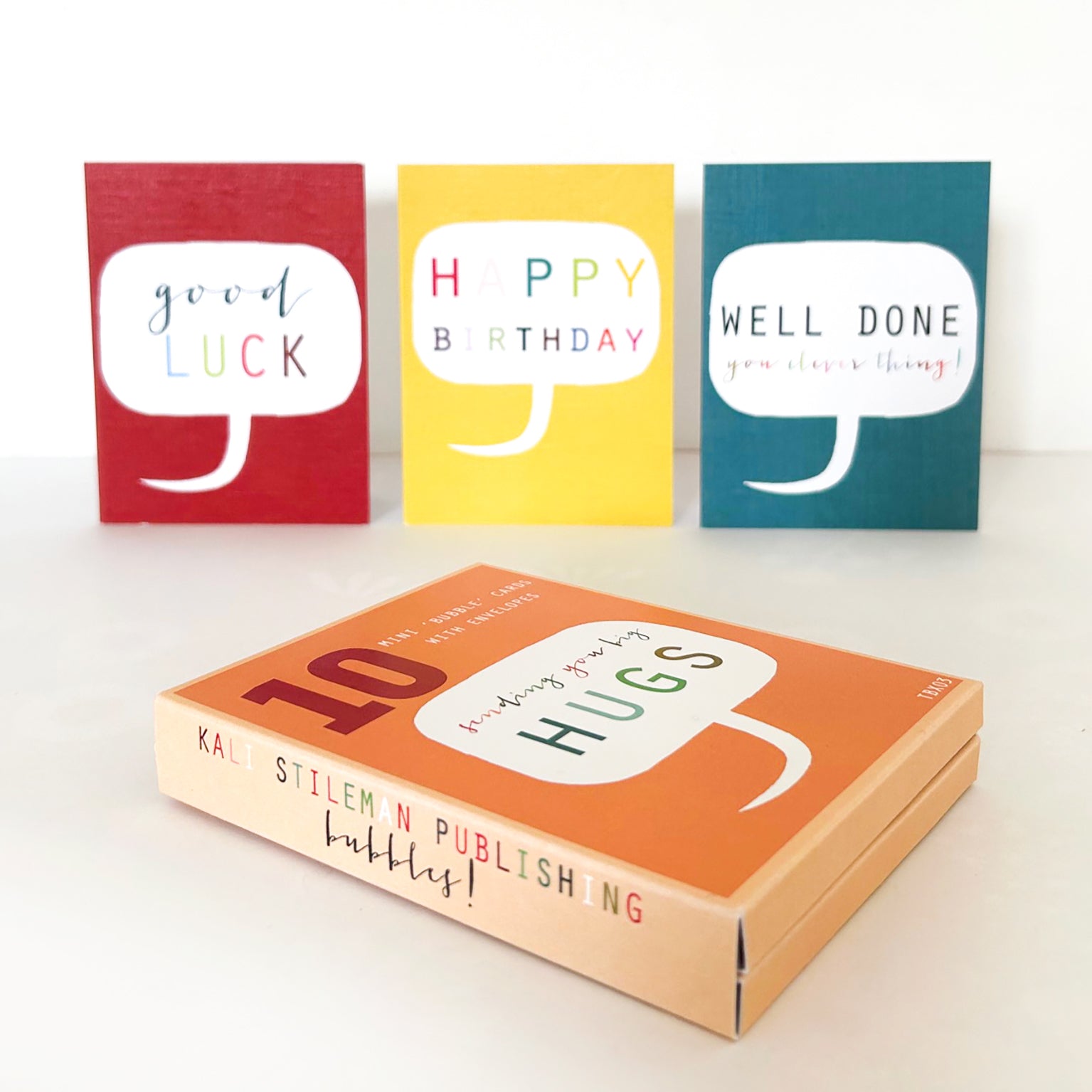 TBX03 mixed mini bubble cards box