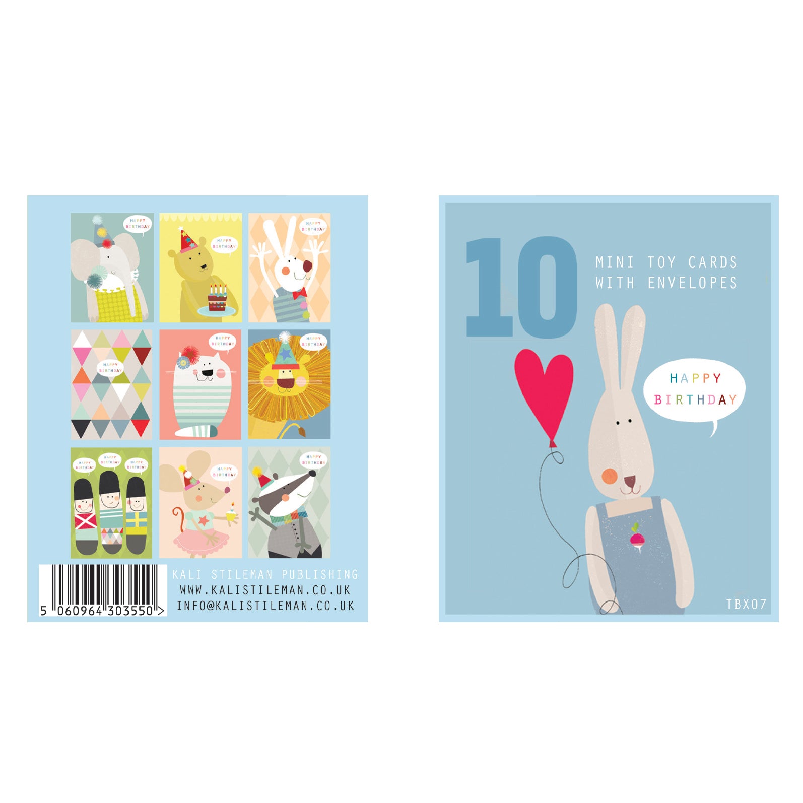 TBX07 mixed mini toy cards box