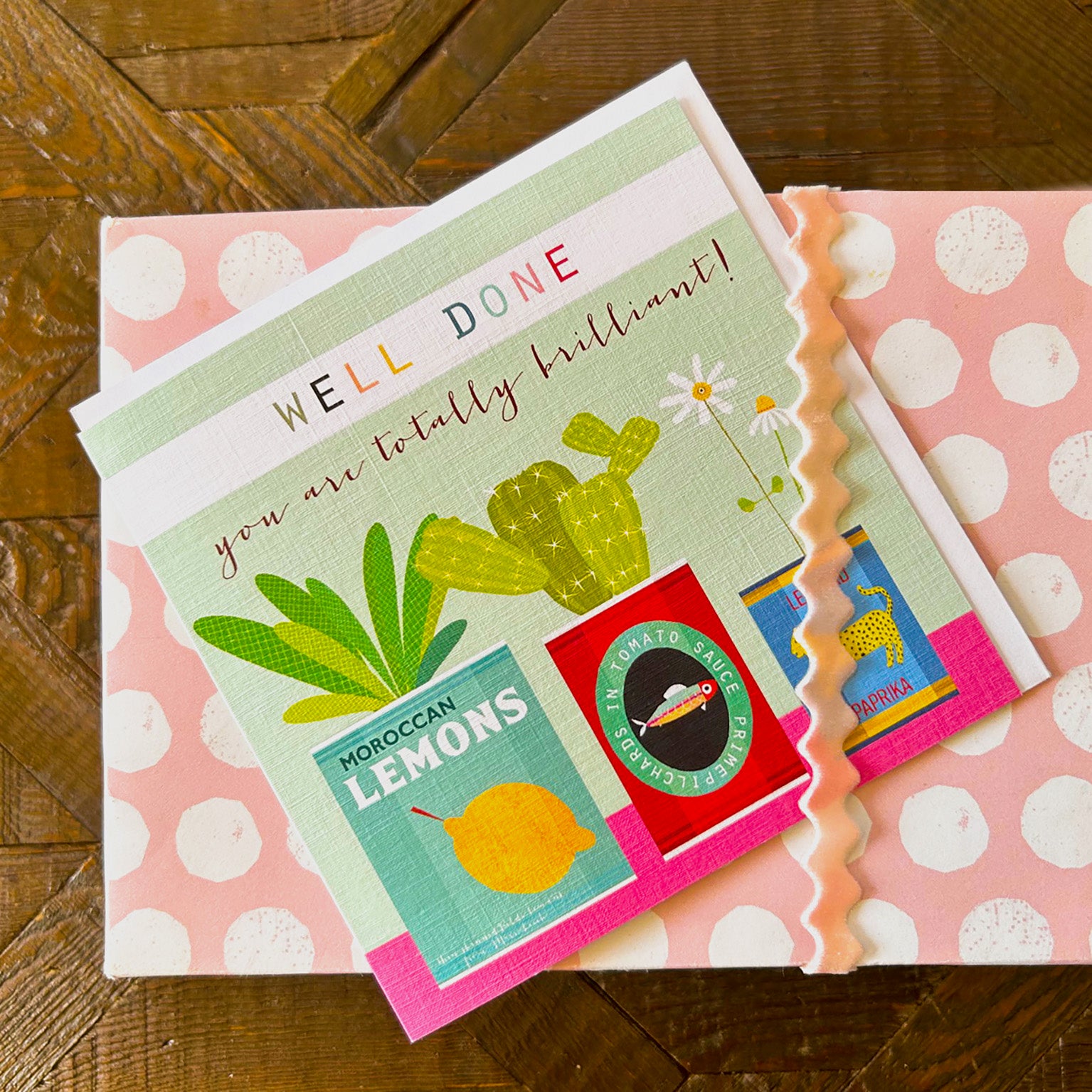 TC12 well done greetings card