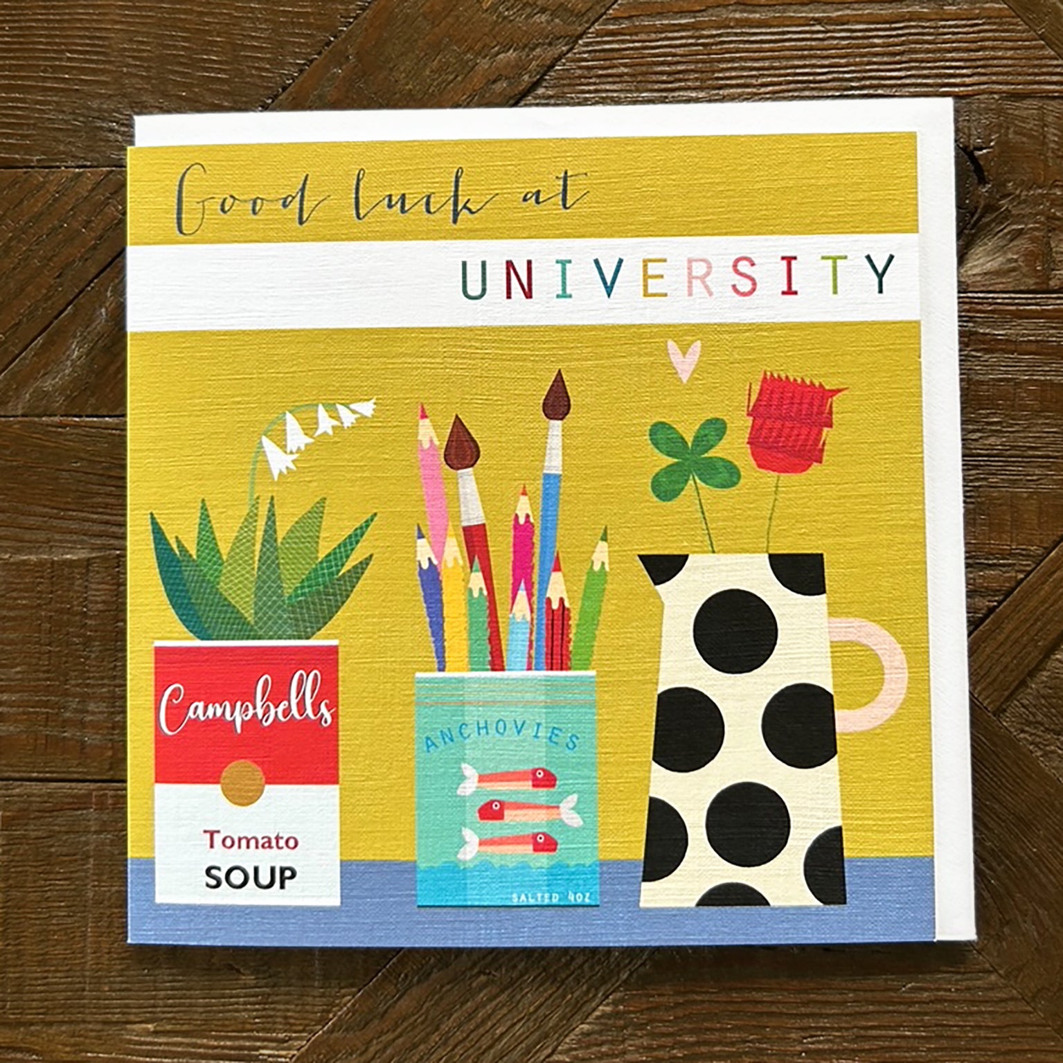 TC18 university good luck card