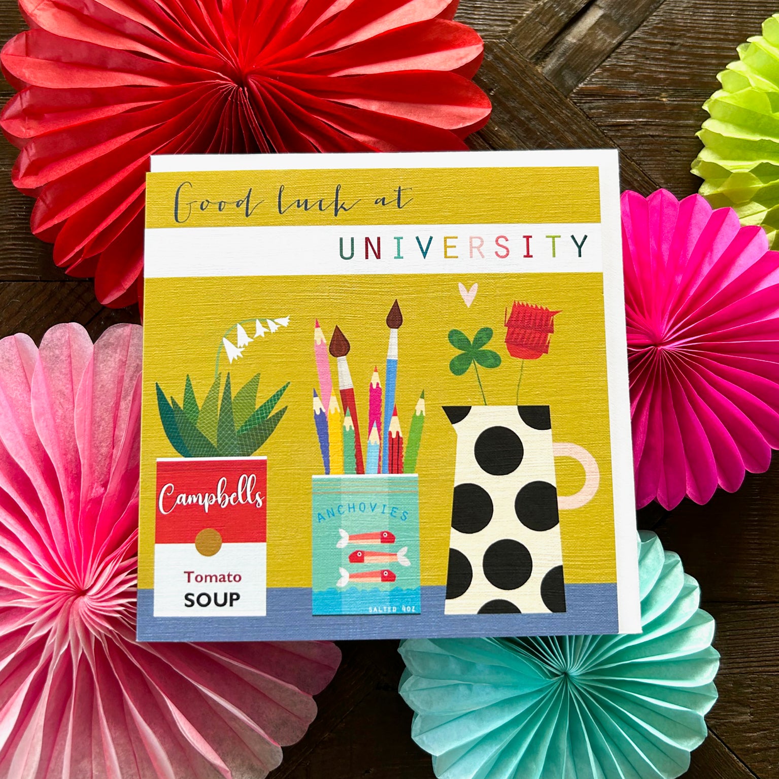 TC18 university good luck card