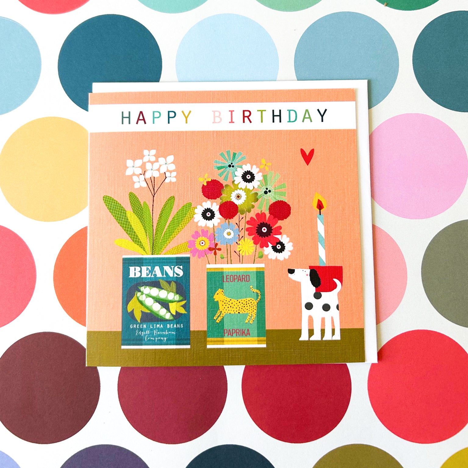 TC24 happy birthday greetings card