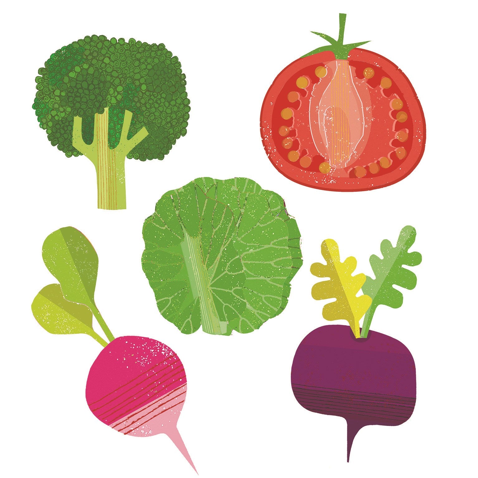 TG07 veggie gift tags