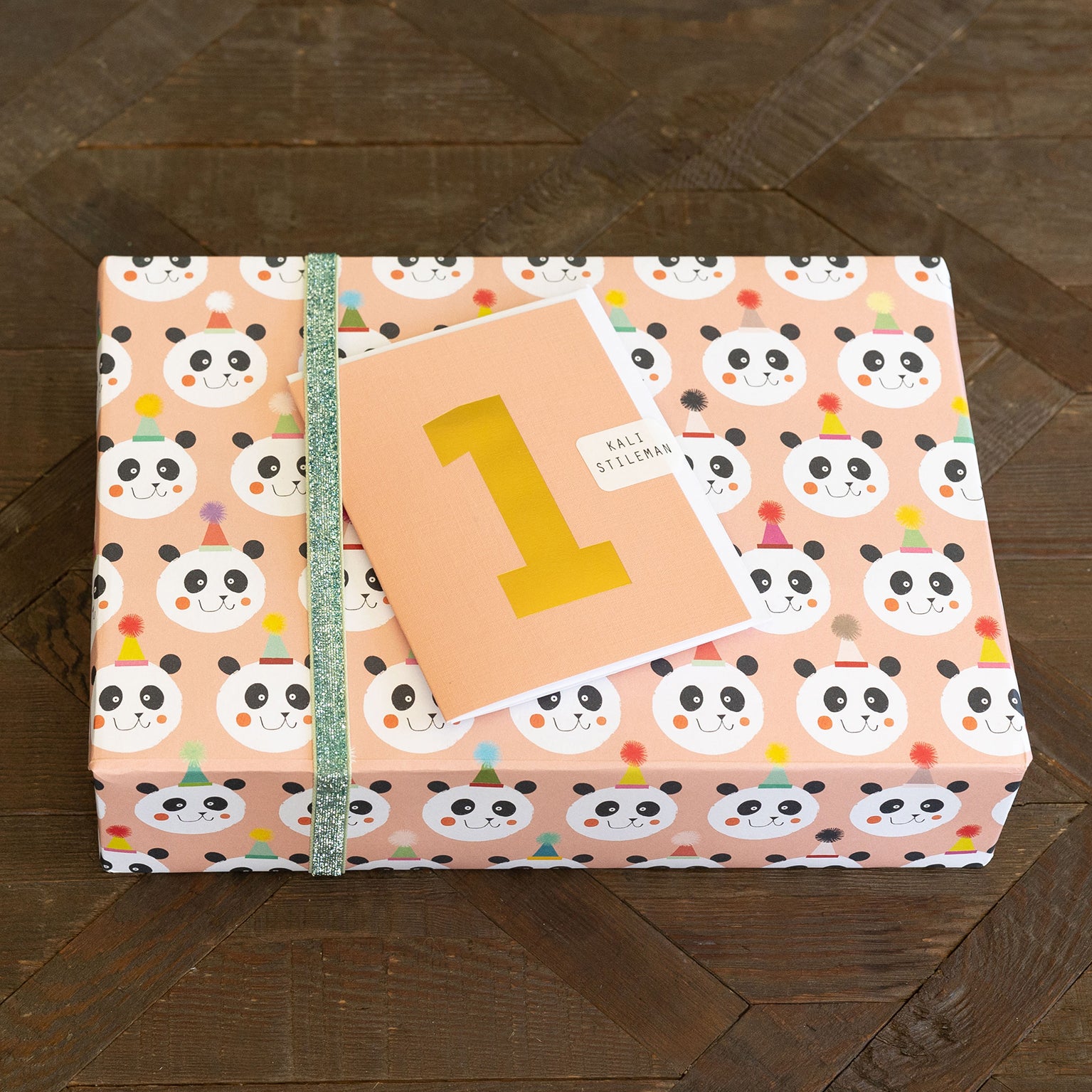 TGD08 mini gold foiled number one card