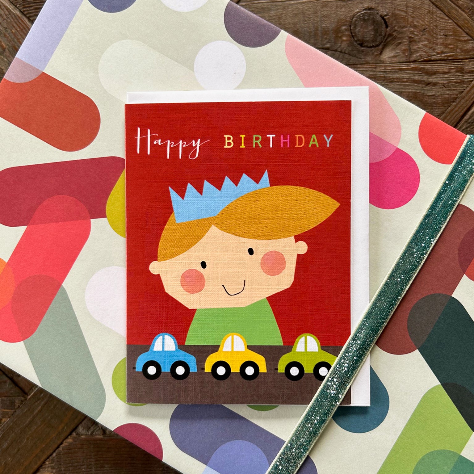 TMC01 mini toy cars birthday card