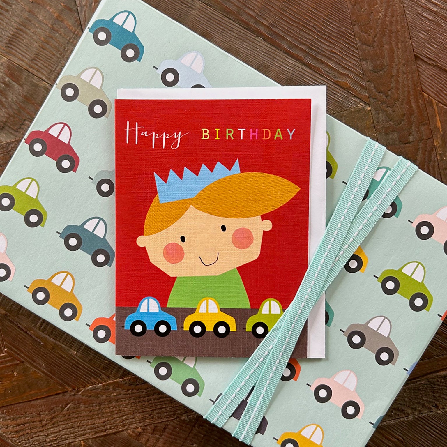 TMC01 mini toy cars birthday card