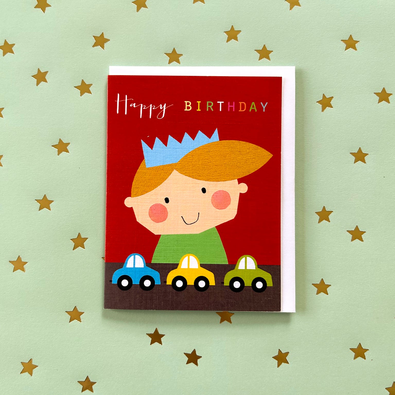 TMC01 mini toy cars birthday card