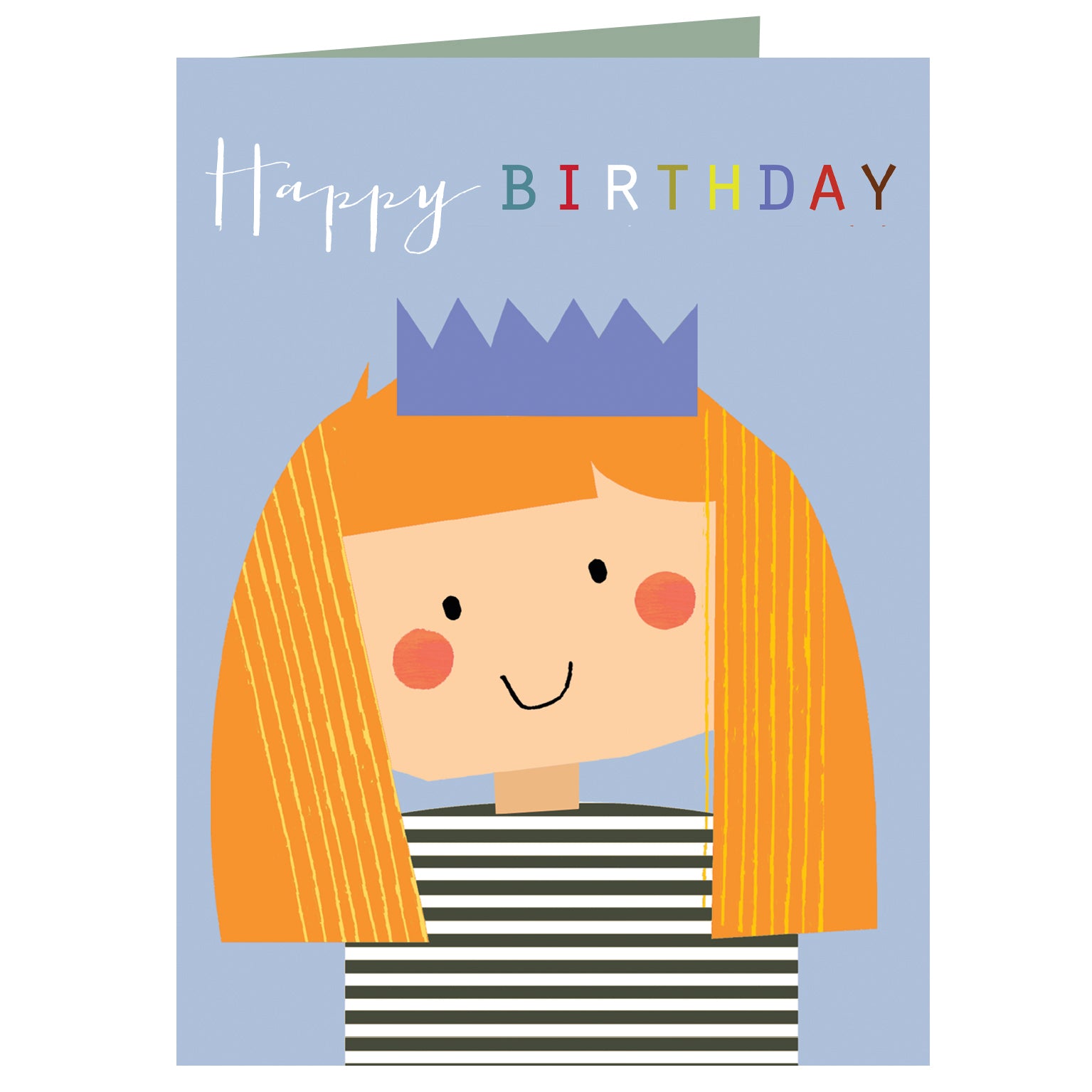 TMC04 mini birthday girl card
