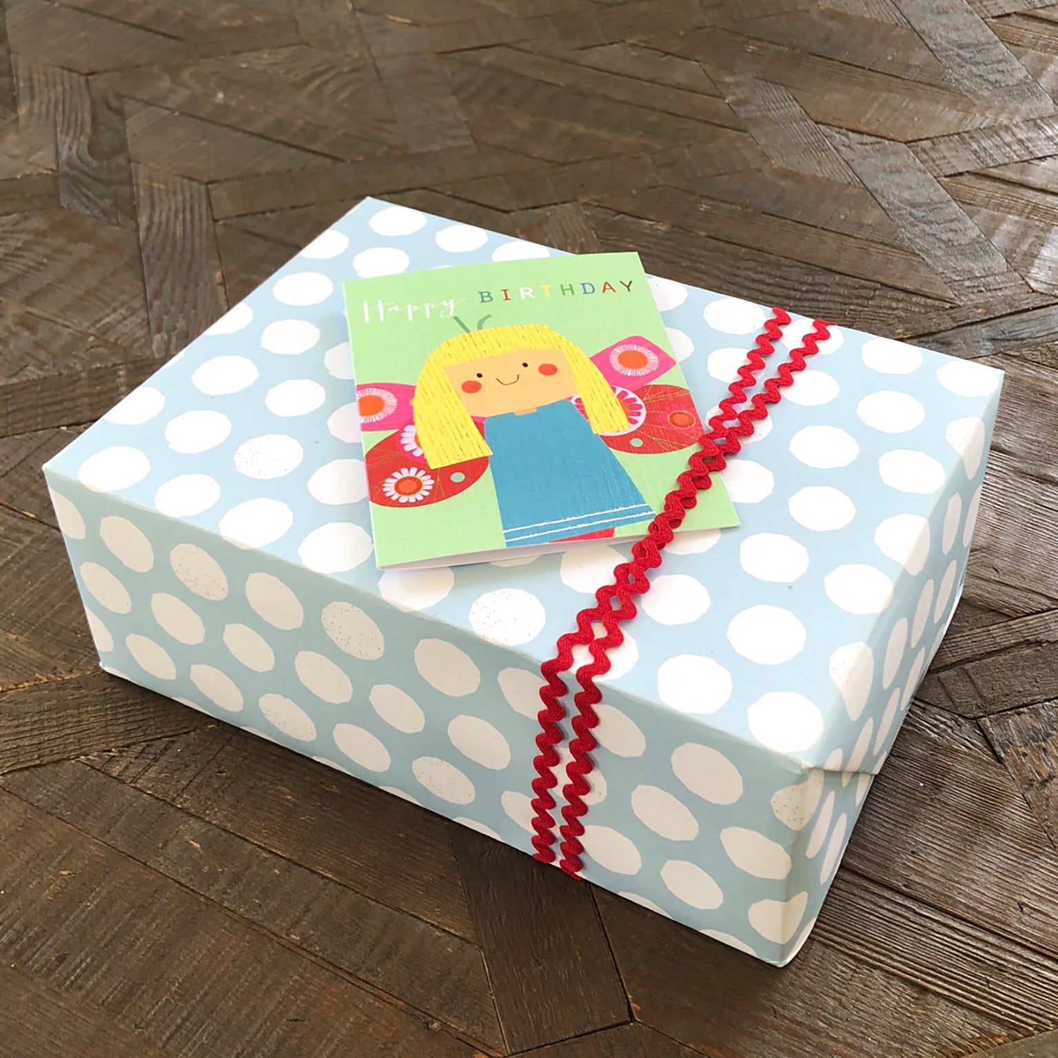 TMC06 mini butterfly birthday card