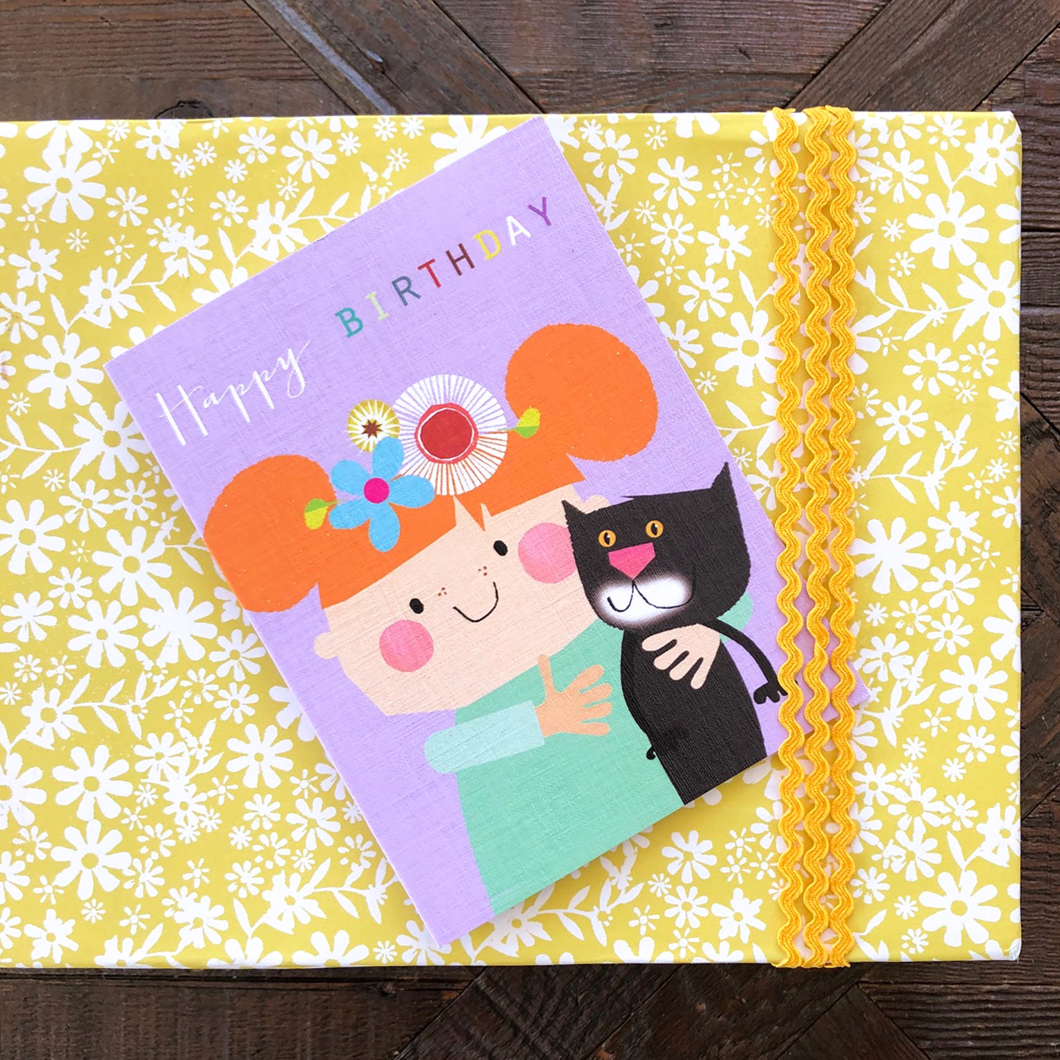 TMC13 mini kitten birthday card
