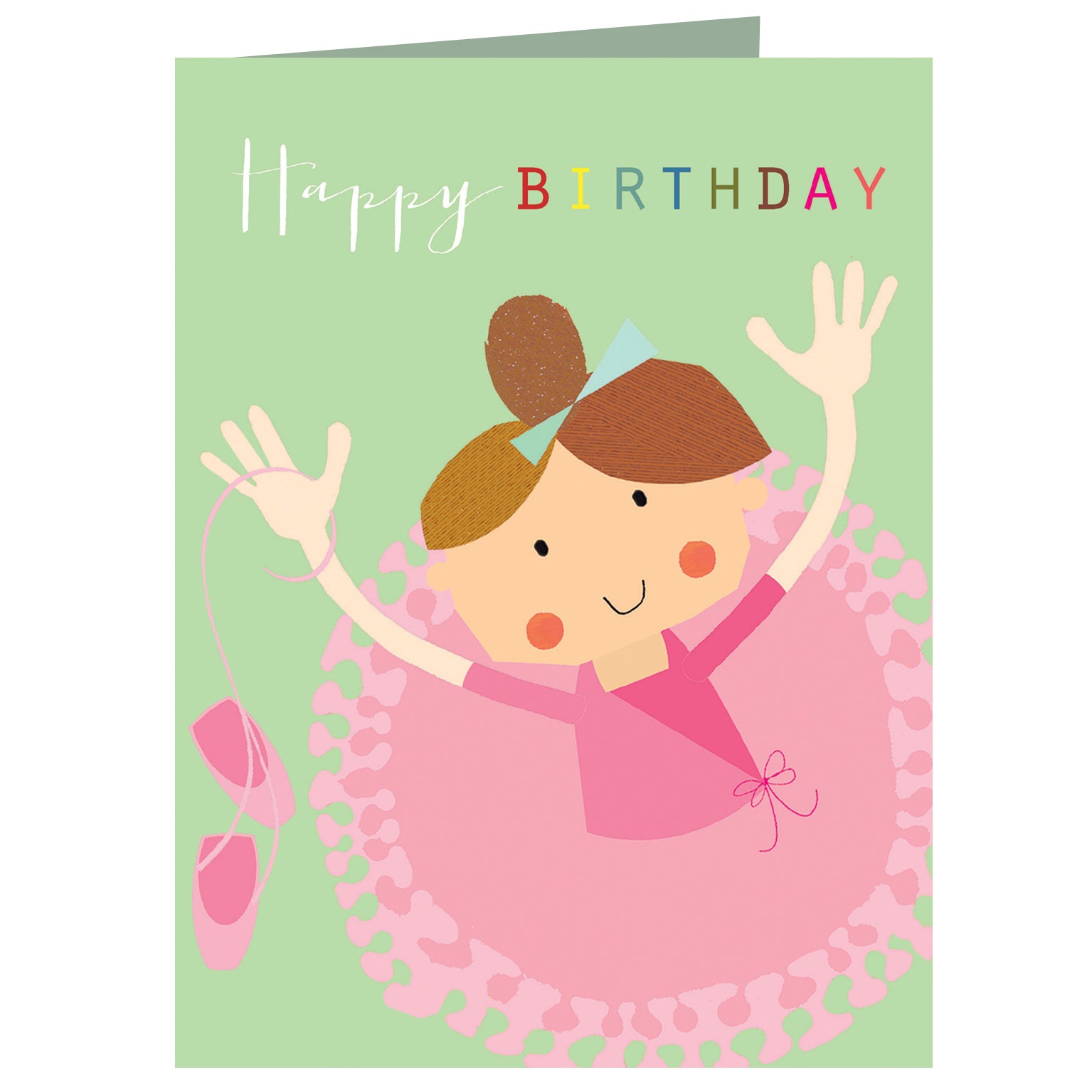 TMC14 mini ballerina birthday card