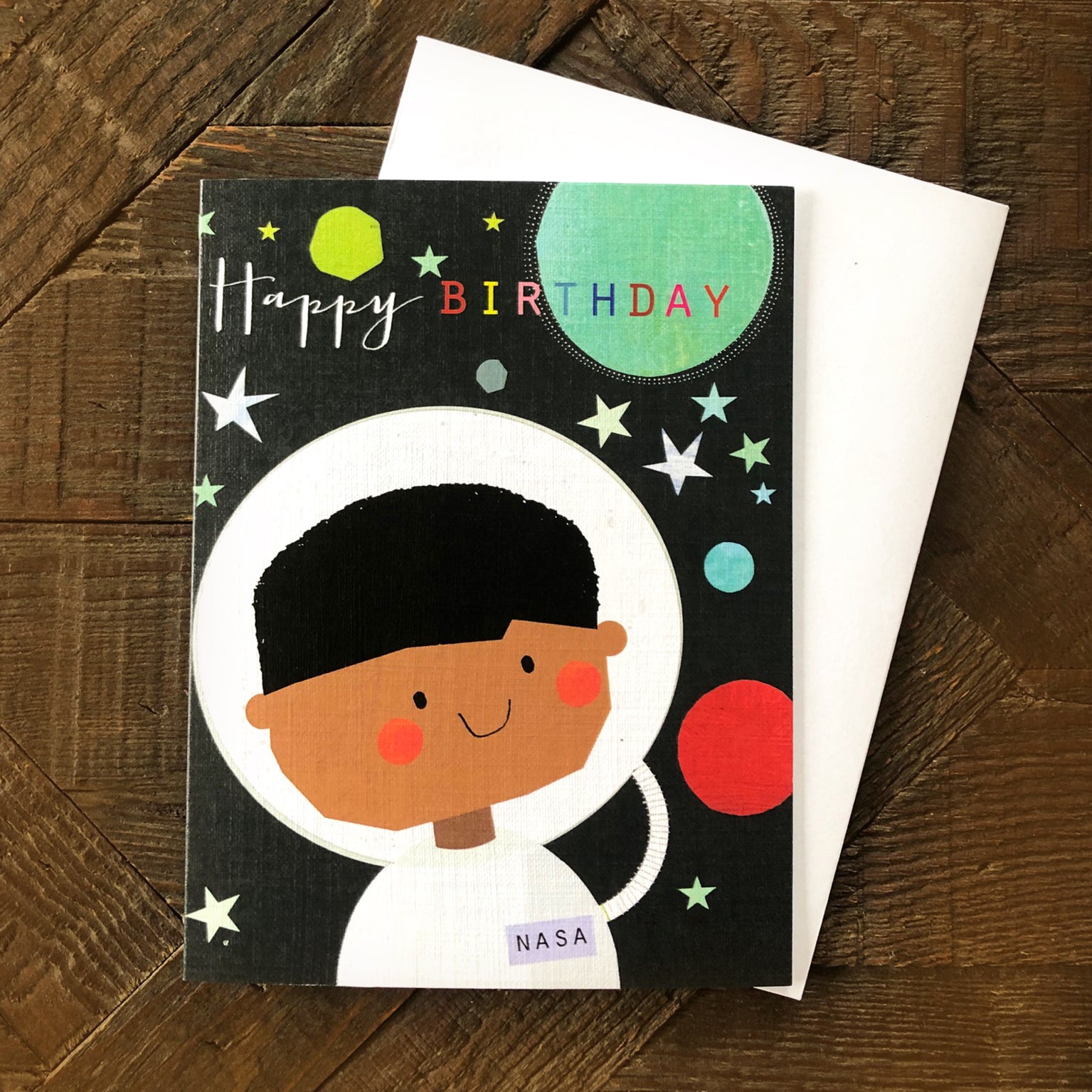 TMC17 mini spaceman birthday card
