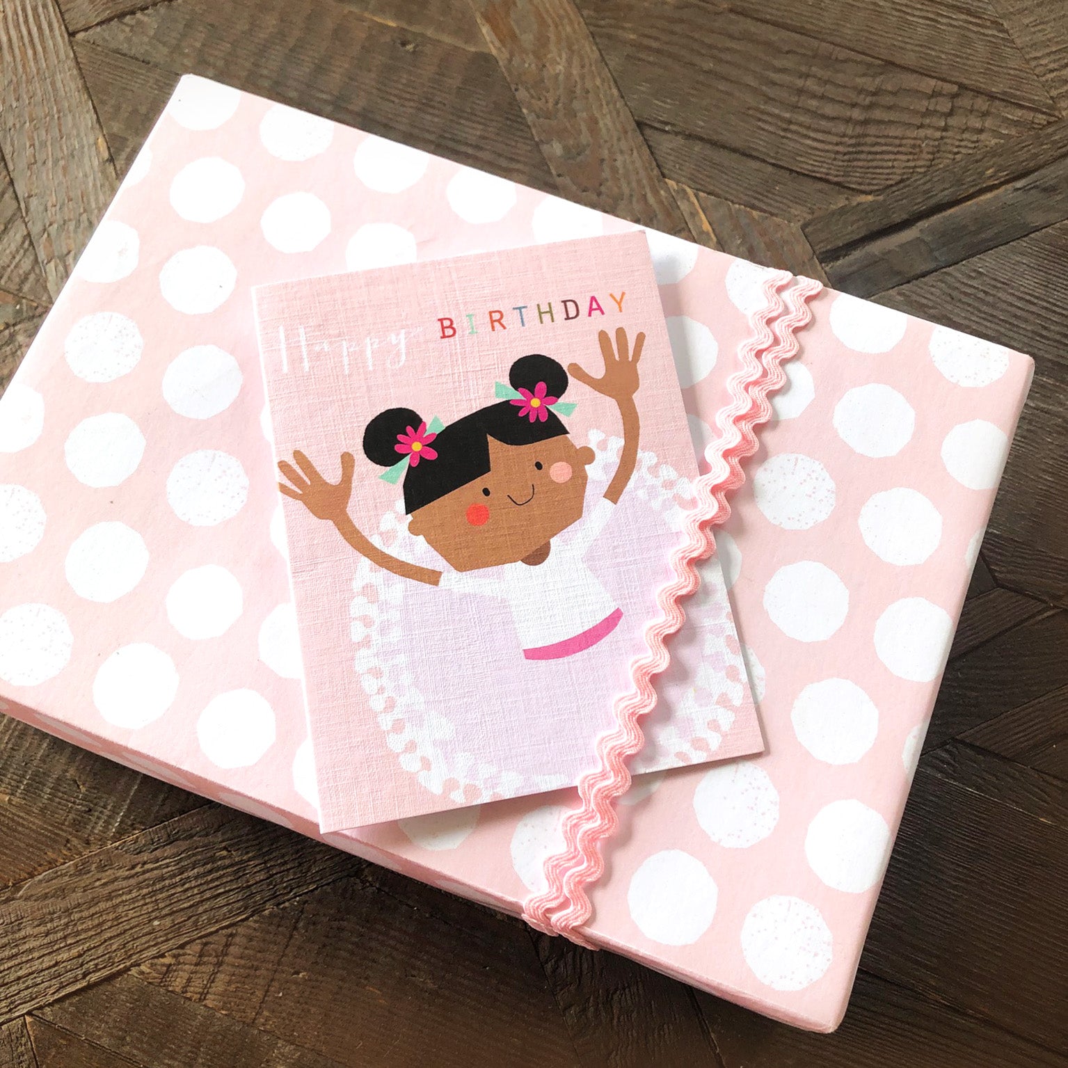 TMC22 mini ballerina birthday card
