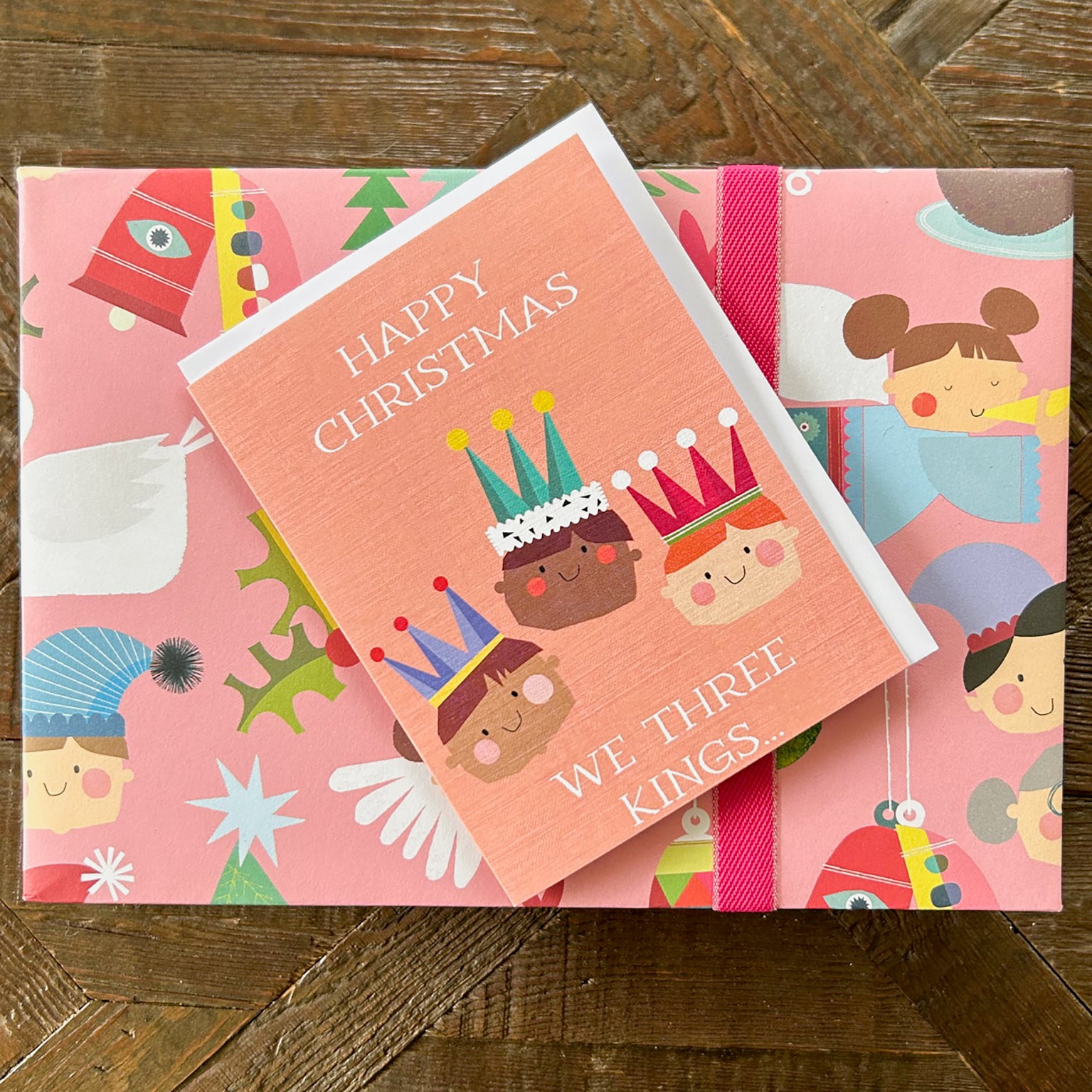 TPK02 mini three kings christmas card