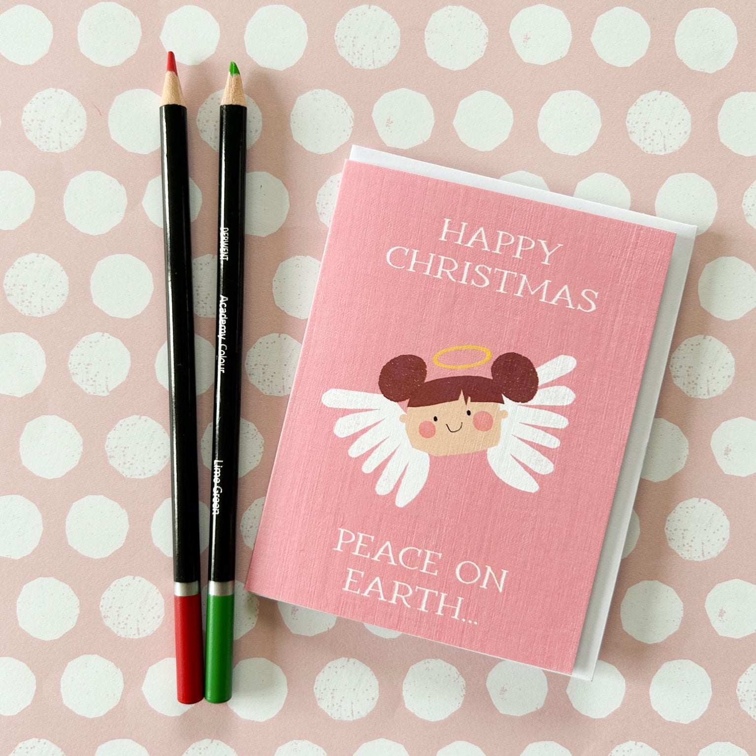 TPK03 mini angel christmas card