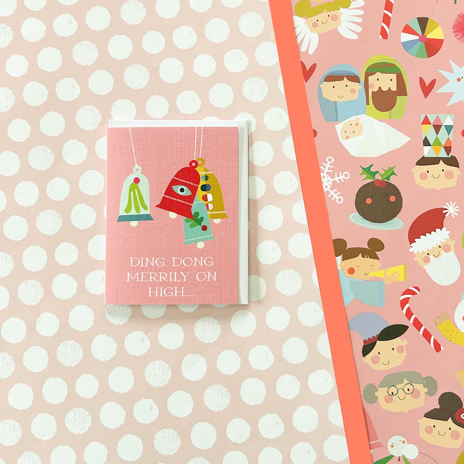 TPK04 mini christmas bells card